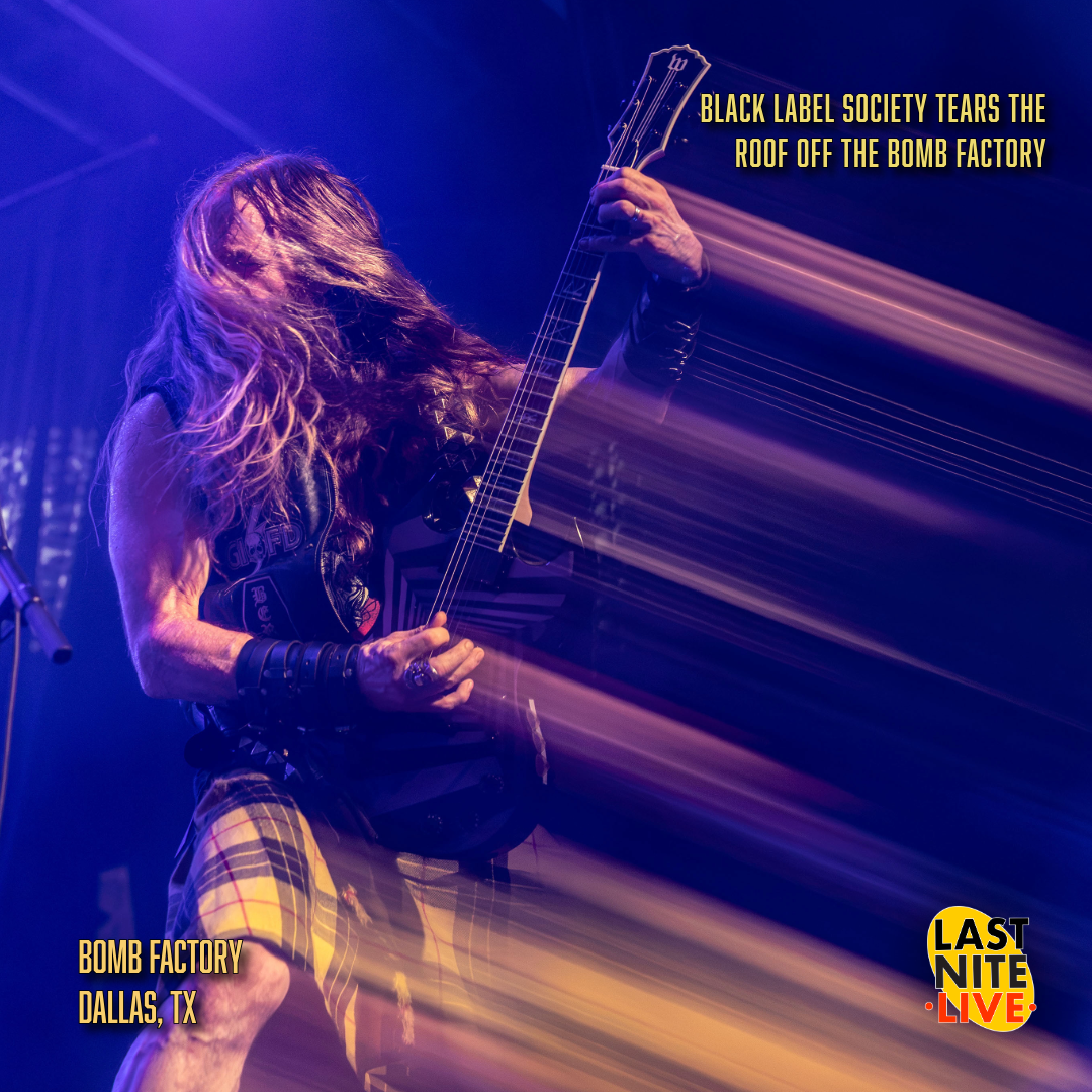 Black Label Society Tears the Roof Off The Bomb Factory