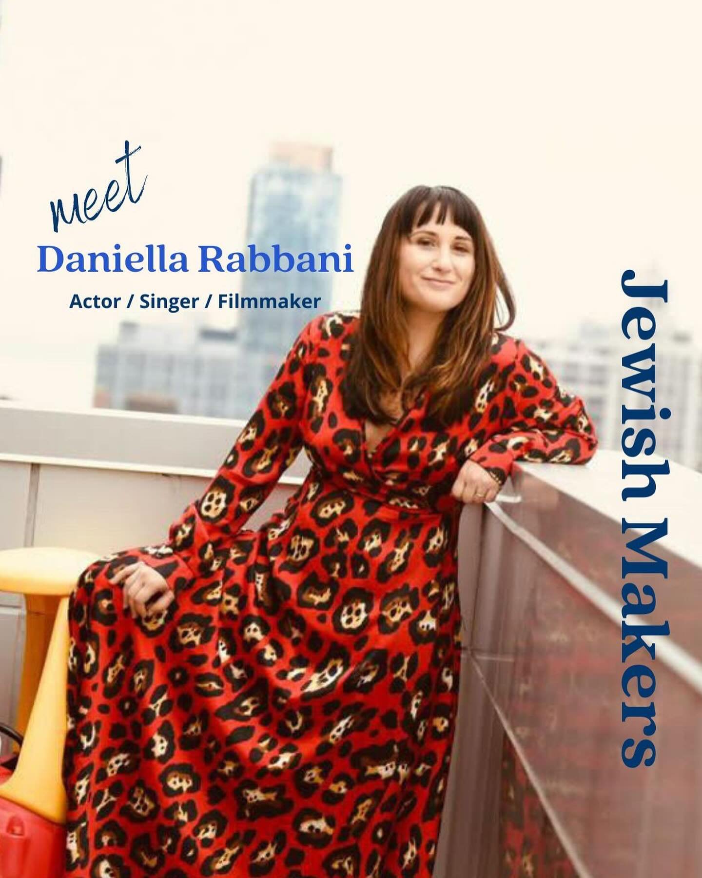 This Jewish mama is on a mission 🎙️ meet @daniellarabbani actor, Yiddish singer and filmmaker.

Swipe on to learn more about Daniella and click link in her bio to donate to her kickstarter fund to help her produce an amazing film 🎥 about the histor
