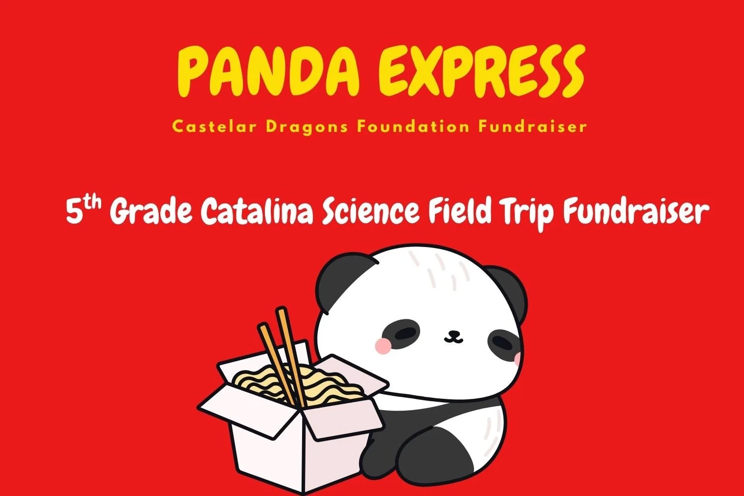 Panda Express Fundraiser