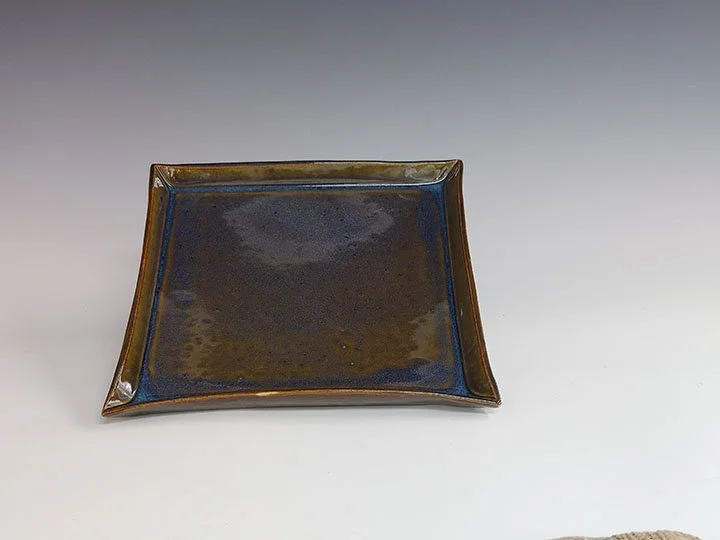 Large-Square-Handcrafted-Ceramic-Tray-Green-Brown