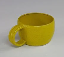 Sunshine-Yellow-Textured-Handcrafted-Cappuccino-Cups