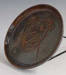 Carved-Handcrafted-Dog-Tray-Amber-Slip