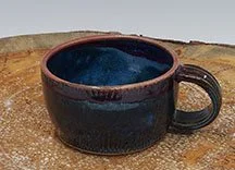 Large-Textured-Handcrafted-Ceramic-Mugs-Ravens-Blue-Red-Lip