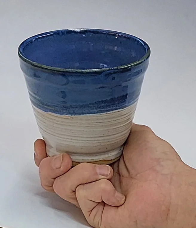 Desert-Bowl-Handcrafted-Desert-Bowl-Blue-Gloss-Silky-Matte-Glaze