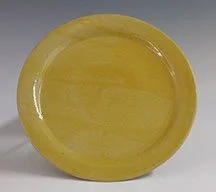 Handcrafted-Ceramic-Party-Plate-Drippy-Lt-Green-Glaze