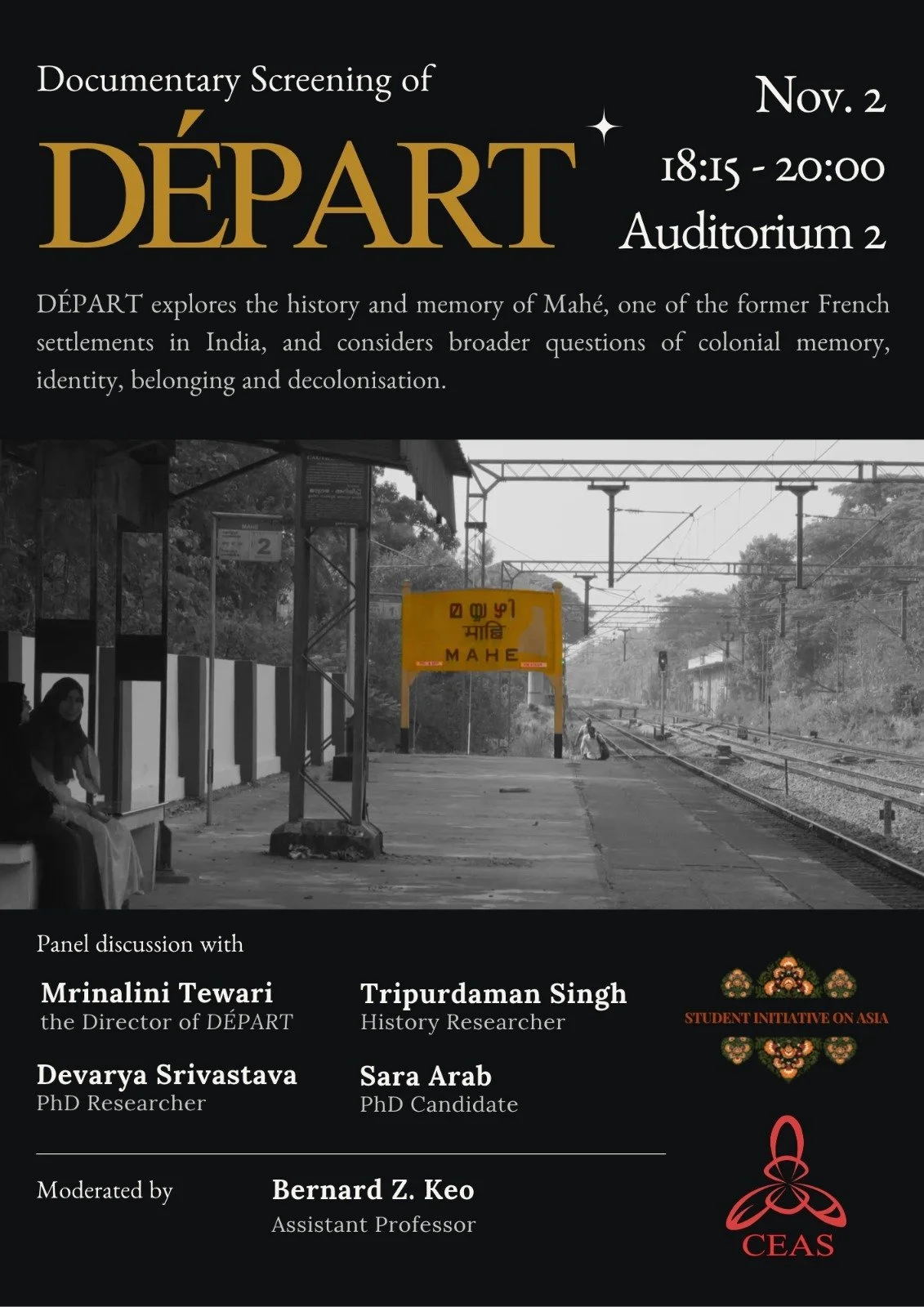 Film Screening: DÉPART: Remembering French India – Colonial Memory, Identity and Belonging