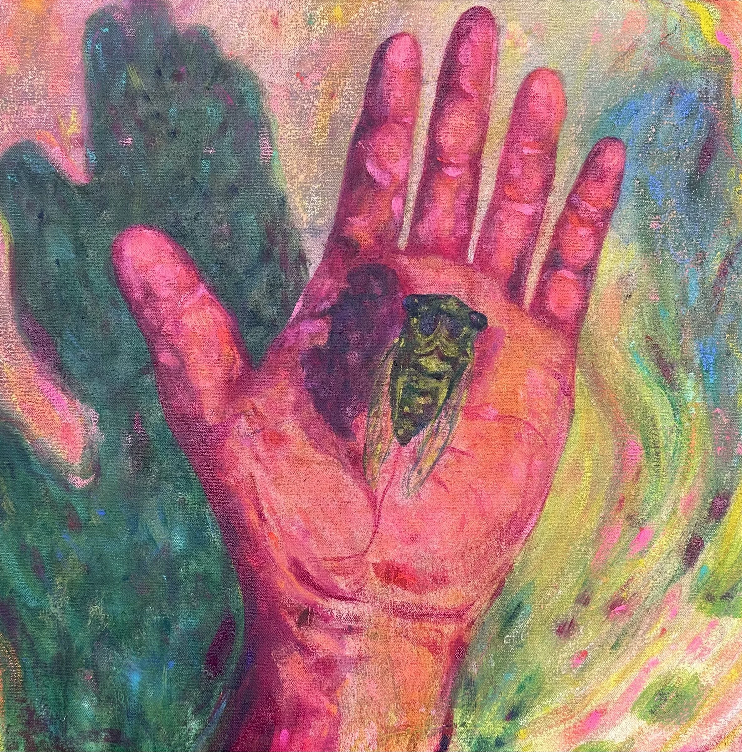 good luck! #2 - original oil painting