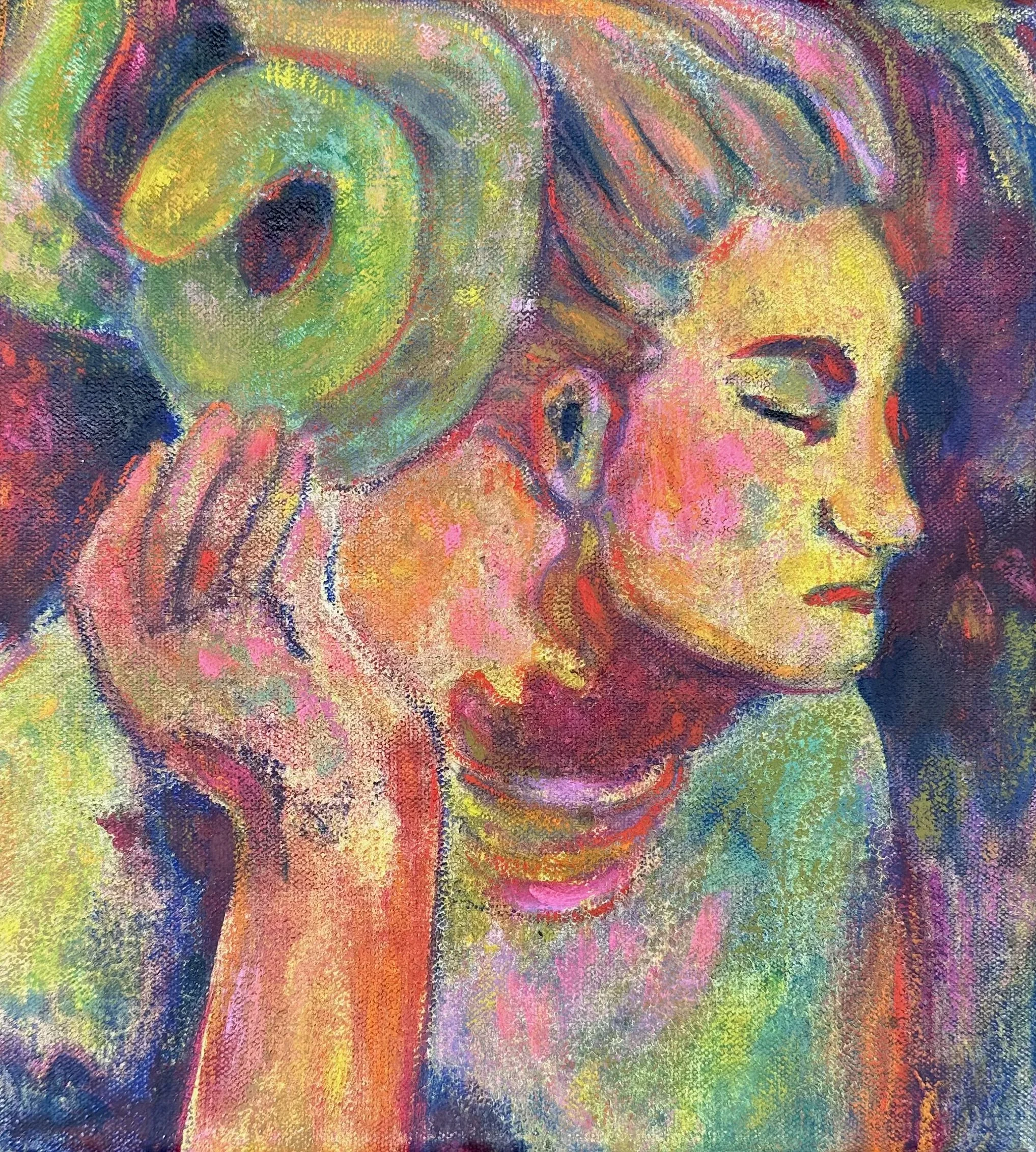 secret - original oil painting