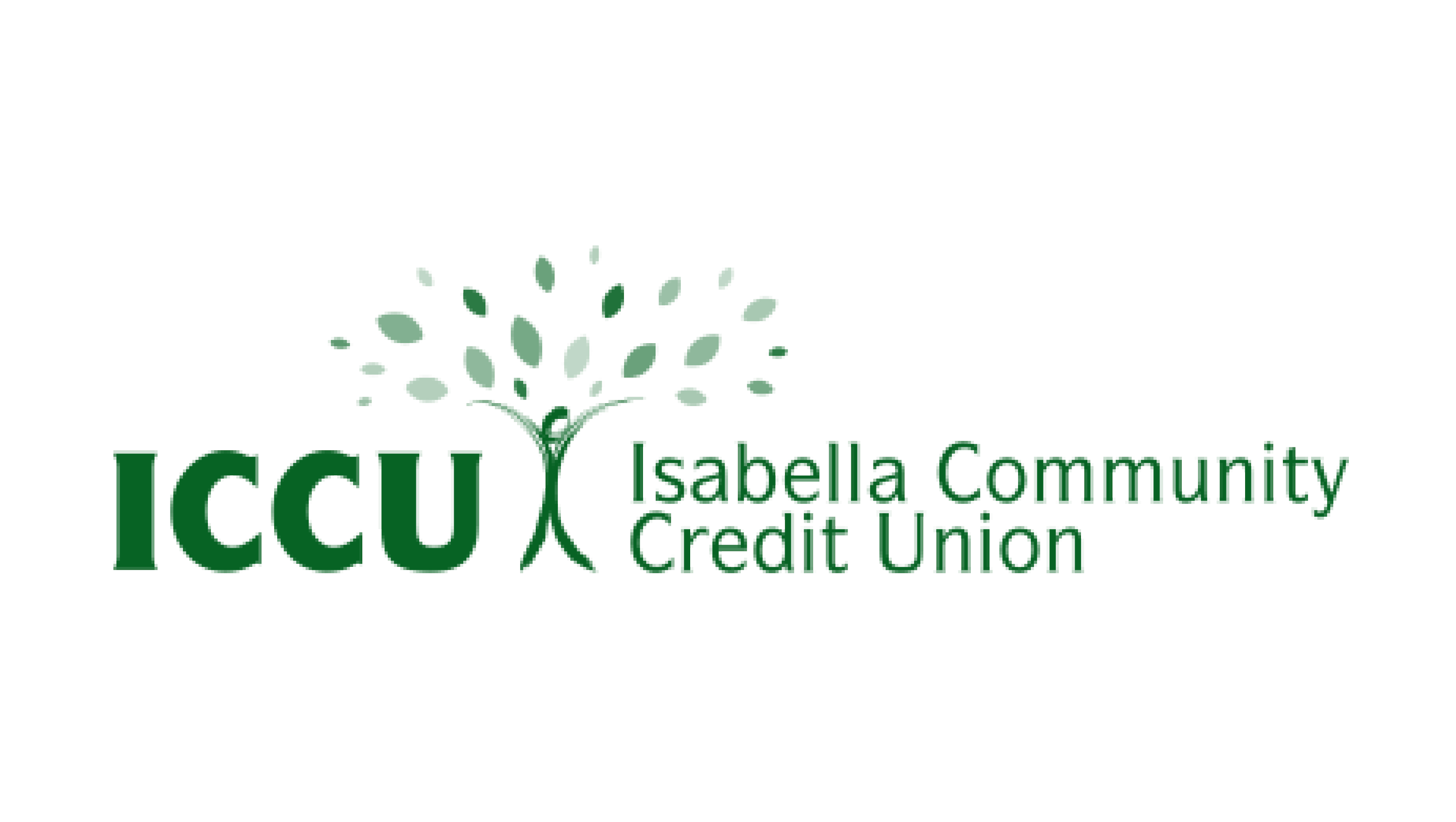 Sign reading 'meet here' with green brackets around the text and 'Mt. Pleasant, Michigan' written below in blue cursive.