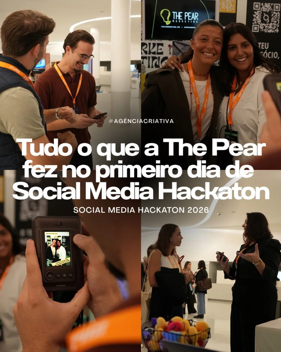 📲 20 publica&ccedil;&otilde;es nas redes sociais do Social Media Hackaton &amp; Swonkie
🎥 Fotografia e v&iacute;deo de todos os palestrantes
⚡ Mais de 60 stories em tempo real
🎤 Entrevistas com participantes

E o resultado fala por si: s&oacute; c