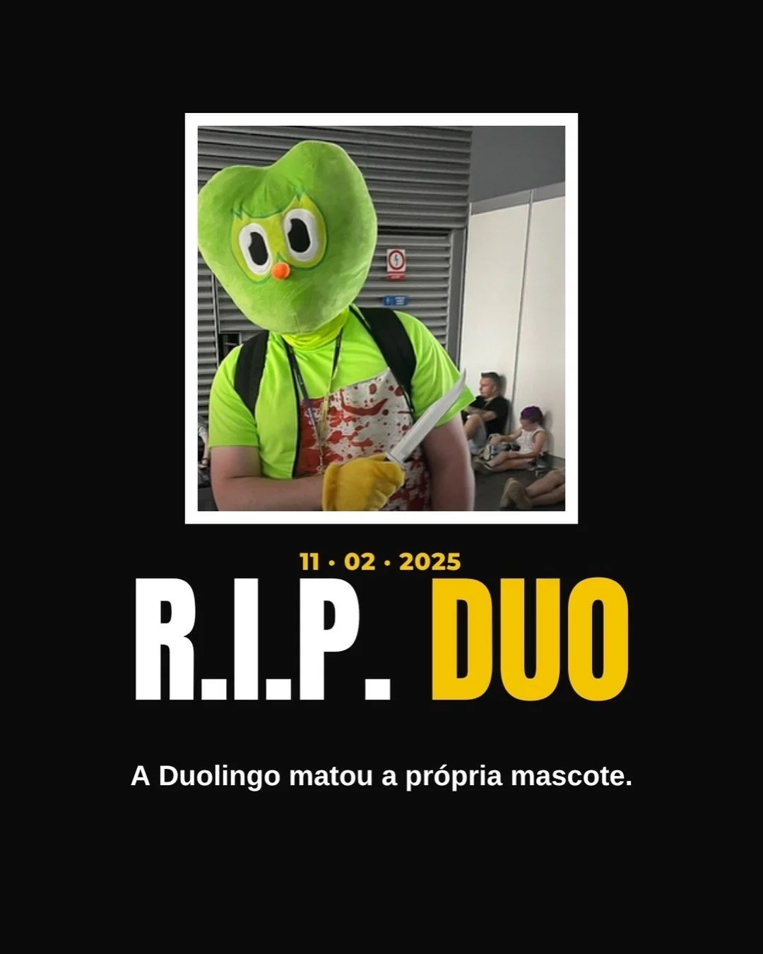 1,7 mil milh&otilde;es de impress&otilde;es em duas semanas por "matar" a pr&oacute;pria mascote.
Antes de pedires "um viral", l&ecirc; o card 7.

Envia a quem vive a dizer "temos de fazer um viral".

#marketingdigital #