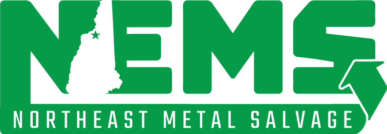 The logo of Northeast Metal Salvage.