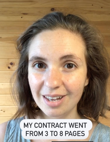 My Contract Went From 3 to 8 Pages