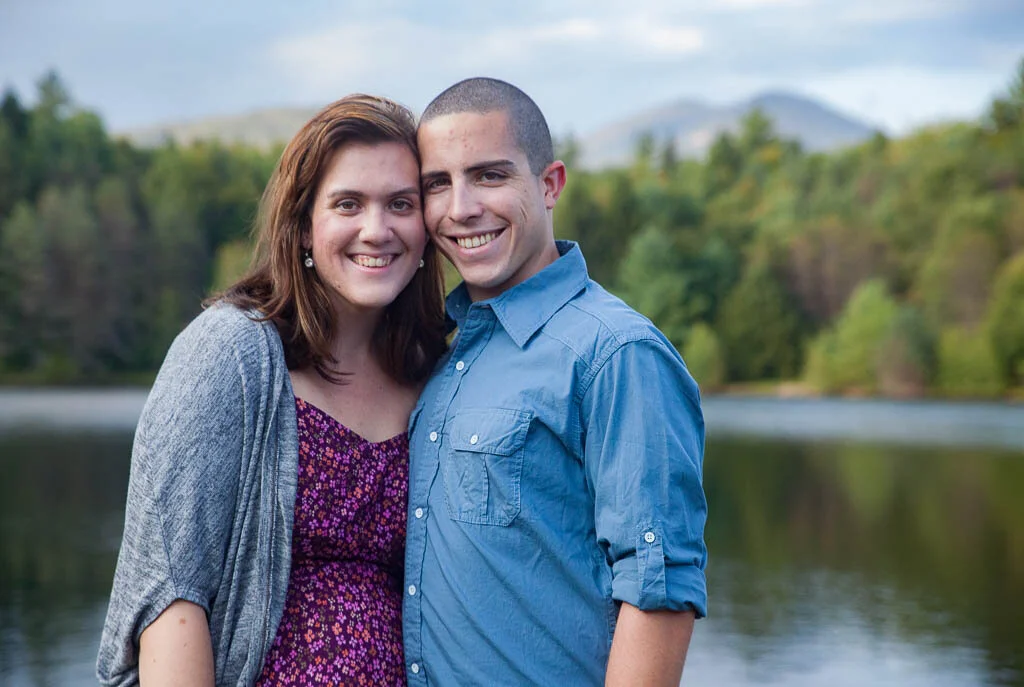 Shawn & Sarah in the White Mountains