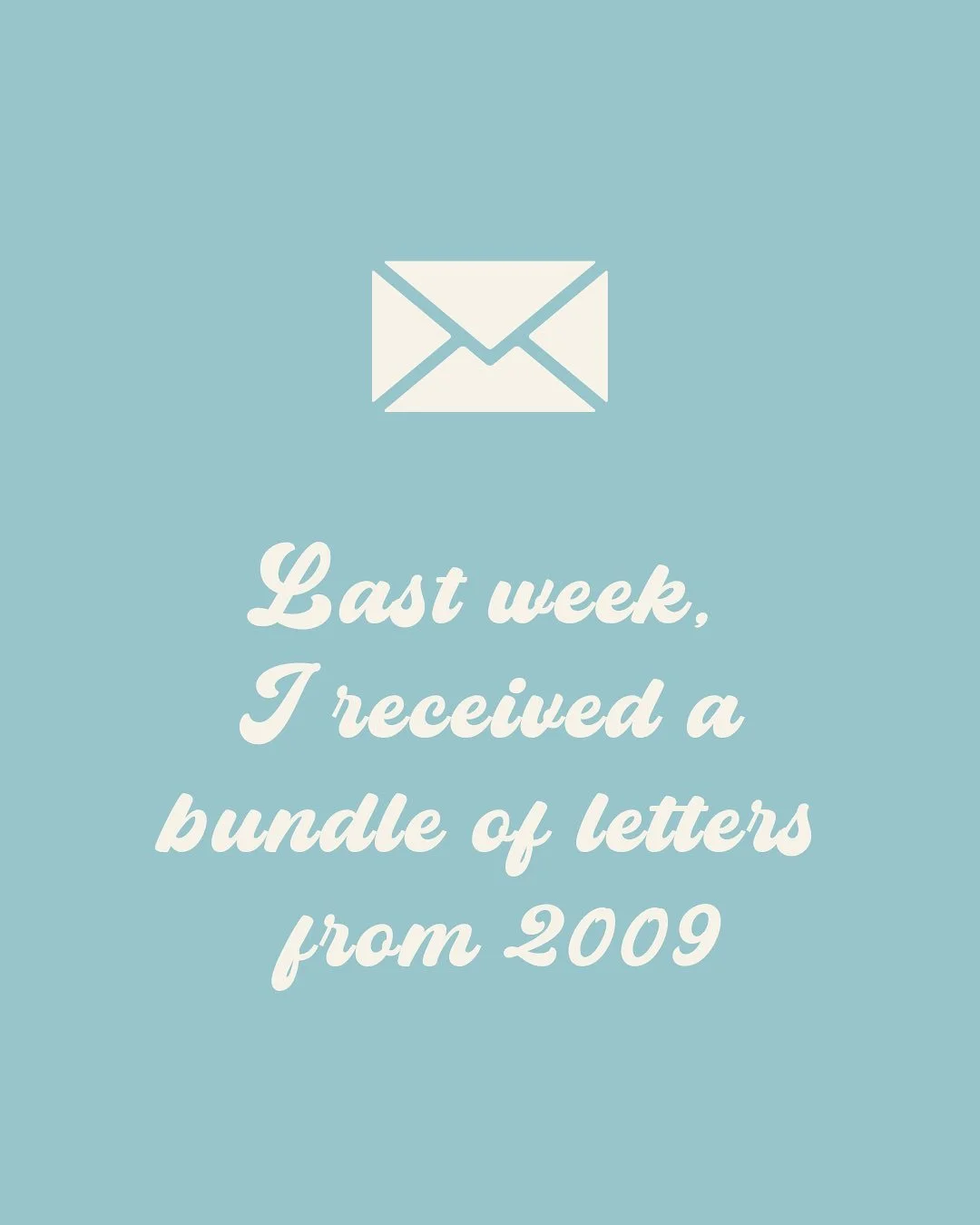 Have you created a time capsule?

I plan on putting together another one for my 50th.

Interested in a recap of what was in my letters from 2009? Comment 09TIMECAPSULE and I&rsquo;ll send you the link to this week&rsquo;s email newsletter that shares