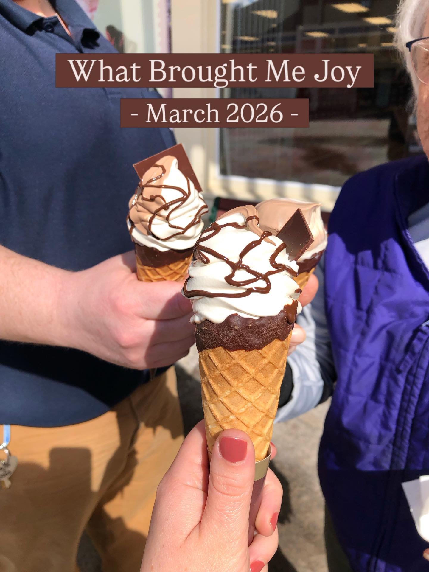 A few things that brought me joy this month&hellip;

1️⃣ A day trip to North Conway with Nanny and ordering gelatos.

2️⃣-4️⃣ A weekend away with time spent on Salisbury Beach.

5️⃣ Spotting the neighborhood bobcat in our backyard.

6️⃣ Learning cook