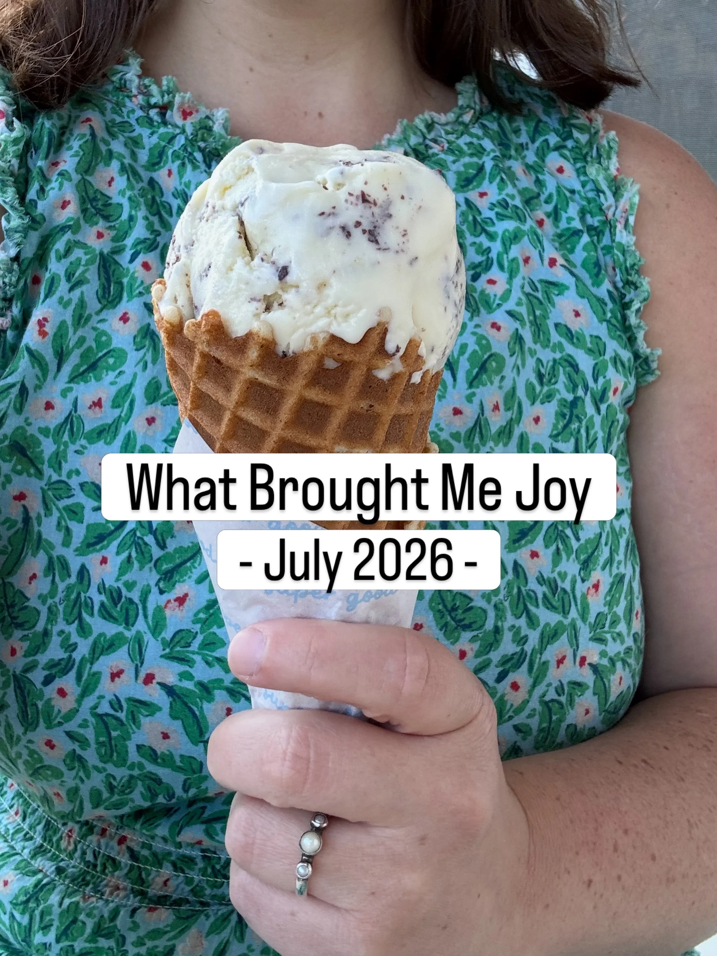 What brought me joy this month&hellip;

1️⃣ Getting together with friends over ice cream, lunch, and tea!

2️⃣ + 3️⃣ Baking birthday cheesecakes. Which are becomming my thing!

4️⃣ - 6️⃣ Taking the cats outside and finding them in silly positions ins