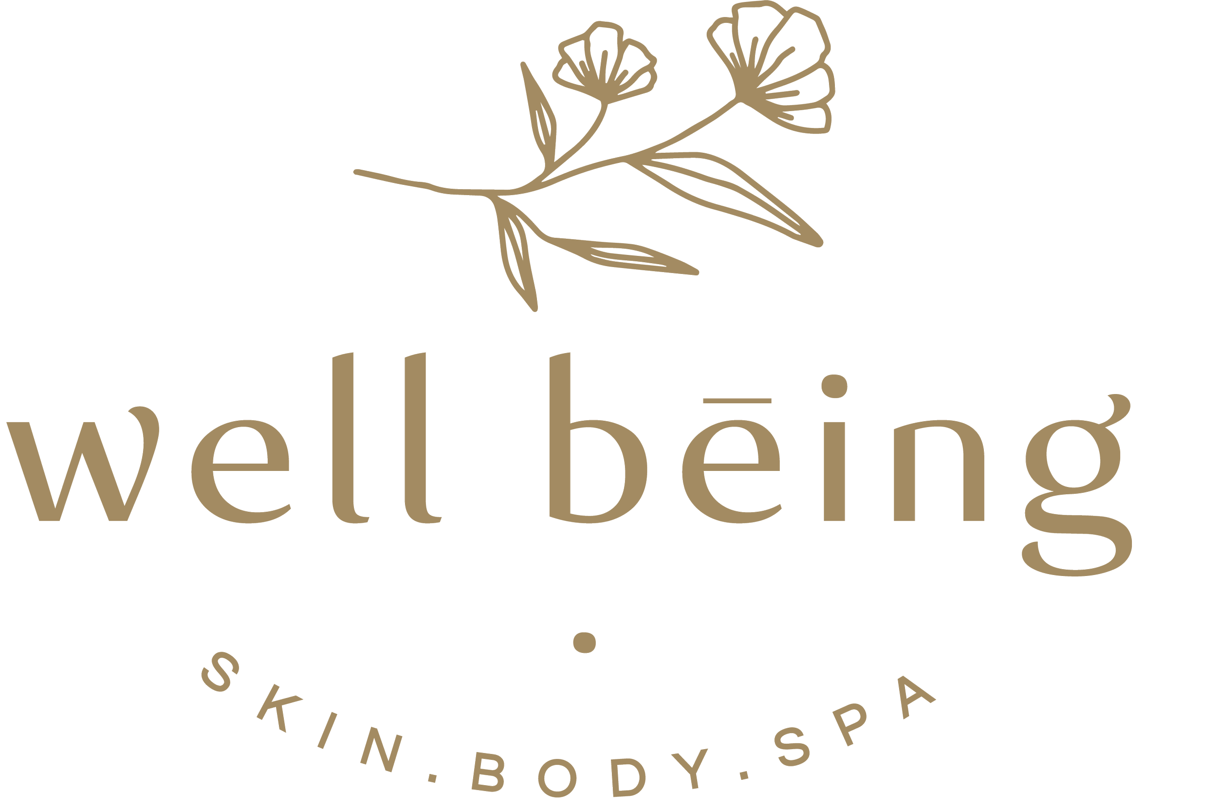 Logo of Well Being, a skin and body spa in Littleton, NH.
