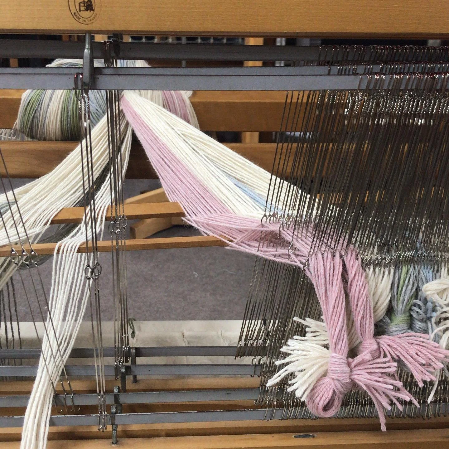 Another luxurious baby alpaca baby blanket in the making&hellip;