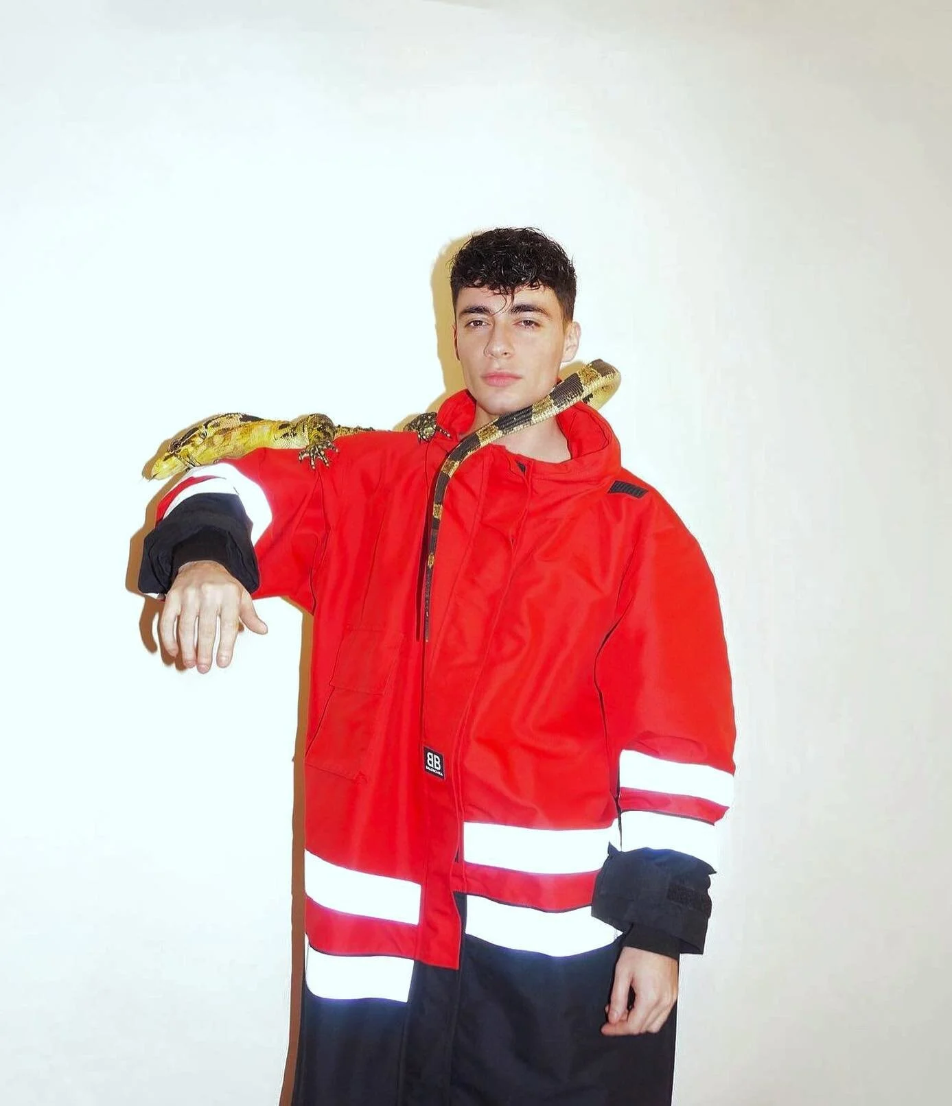 Sunday Scaries with @littleyellowdragon. Photo: @brooketaffet. Jacket: @balenciaga.