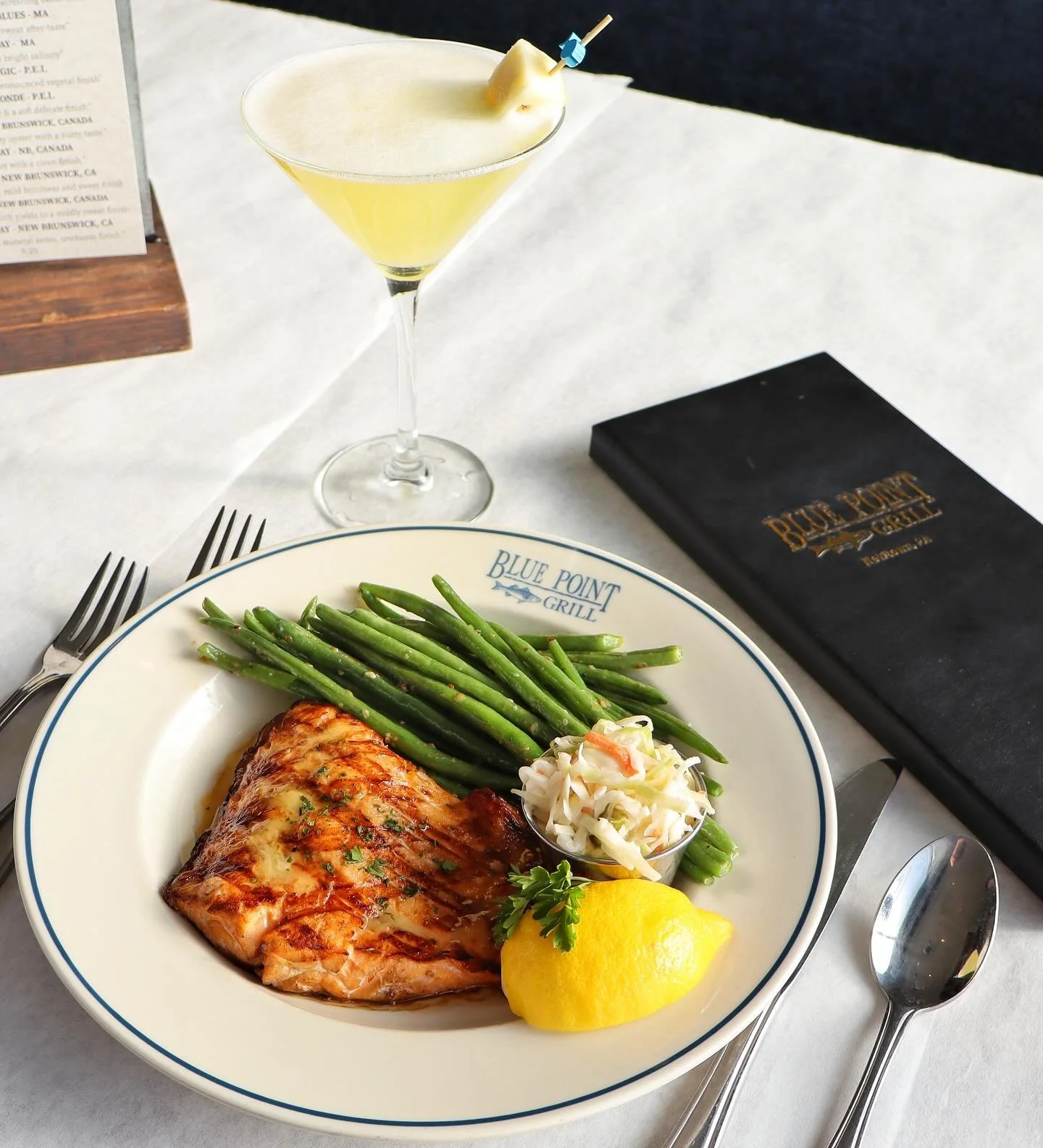 Swipe to see a perfectly cooked piece of Arctic Char up close. 😍
