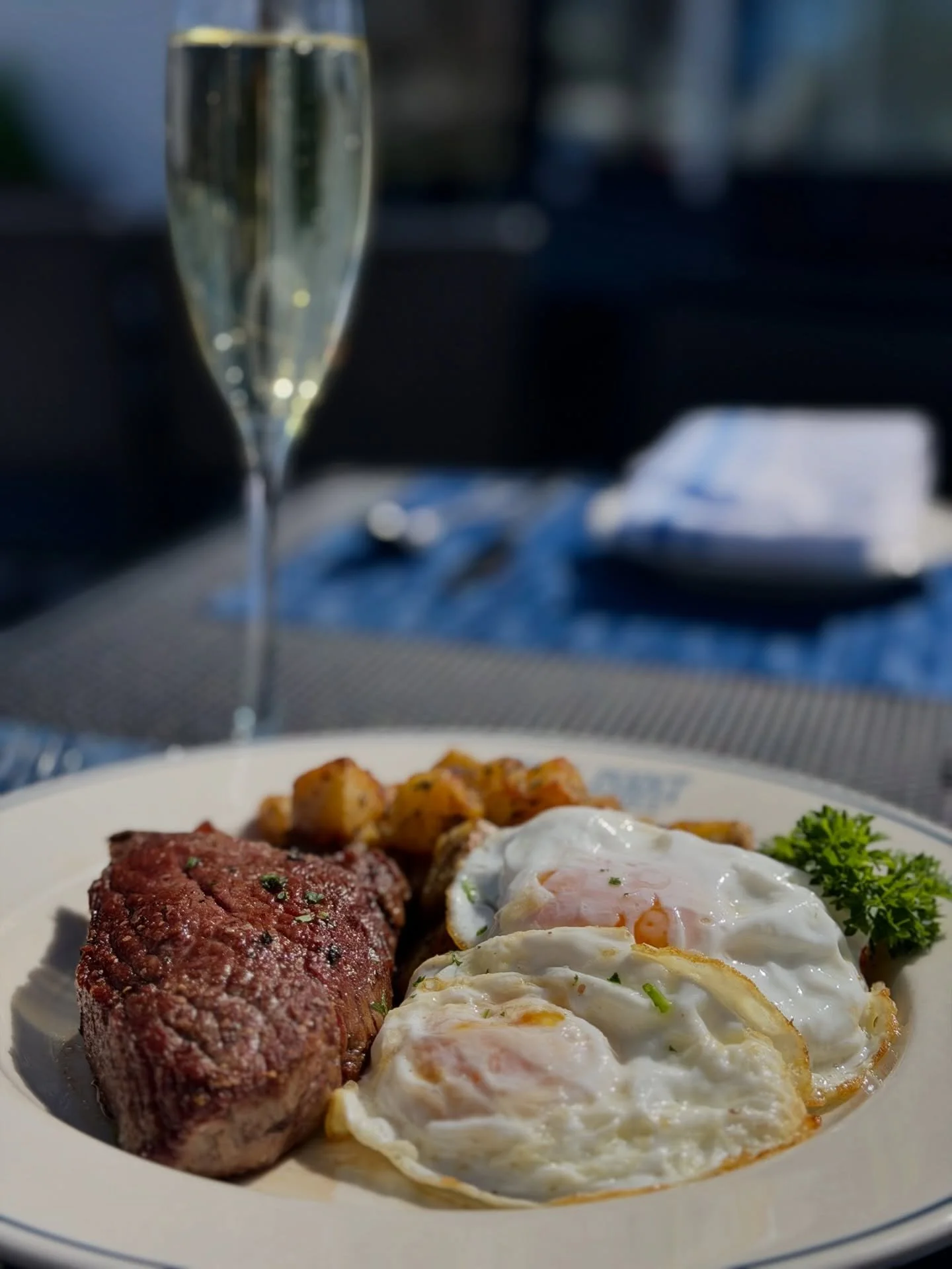 🥩🍳 Start your Easter Sunday with steak &amp; eggs.

Celebrate with us at Blue Point Grill Newtown as we open at 11:30 AM on Sunday, April 5th &mdash; the perfect way to kick off your holiday. 🐇🌷

Join us for Easter specials alongside fresh seafoo