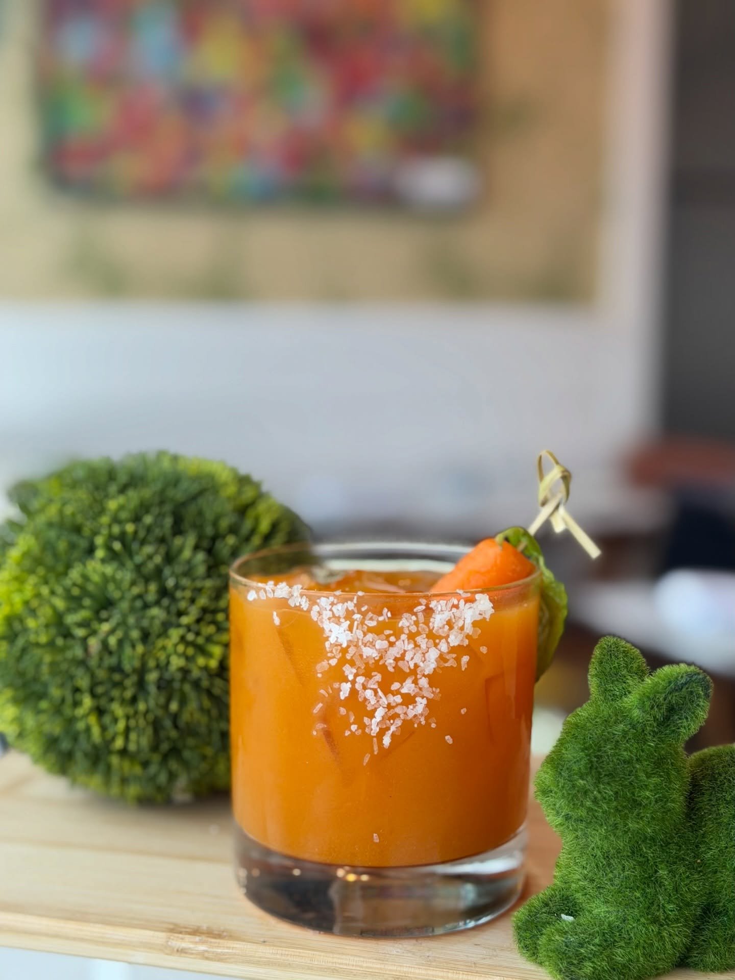 🐰🥕 Sip into spring with our Farmarita 🌼

This Easter weekend, we&rsquo;re pouring something fresh, vibrant, and a little unexpected&hellip;
✨ Carrot juice
🍊 Fresh-squeezed orange juice
🍋 Lime juice
🌿 Agave
🥃 Blanco tequila

It&rsquo;s bright, 