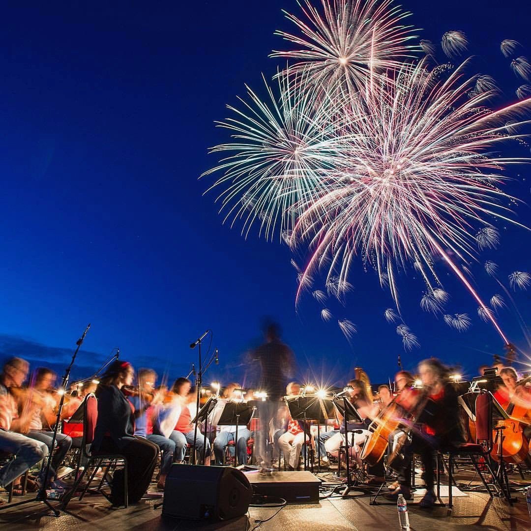 A memorable throwback to Fourth of July at Walla Walla Park&mdash;playing live as fireworks lit up the sky!

Wishing you a joyful and safe Independence Day from all of us at the Wenatchee Valley Symphony Orchestra.