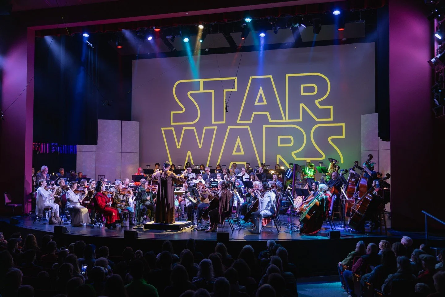 A huge thank-you to everyone who made Concert II: A Star Wars Saga such a success — our incredible musicians, dedicated crew, generous sponsors, and of course, the fans who filled the Numerica PAC with energy (and amazing costumes!).
Your supp
