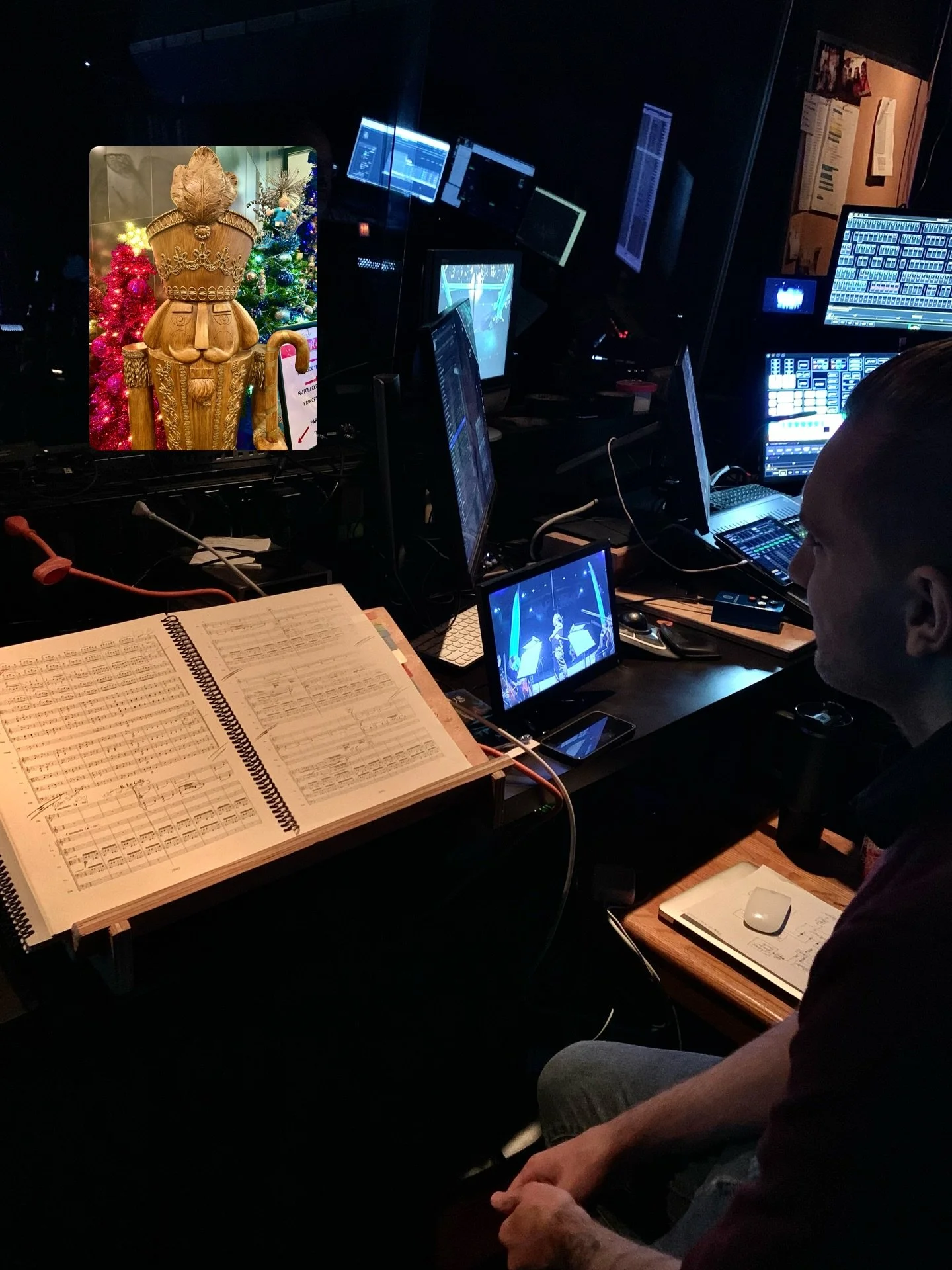 Apprentice conductor Tomick Necessary (@tomick.necessary) is getting ready to take over the conductor&rsquo;s podium for the final Nutcracker performance on Sunday at 4 p.m.

Livestream of tonight&rsquo;s performance conducted by @nikolascaoile is av