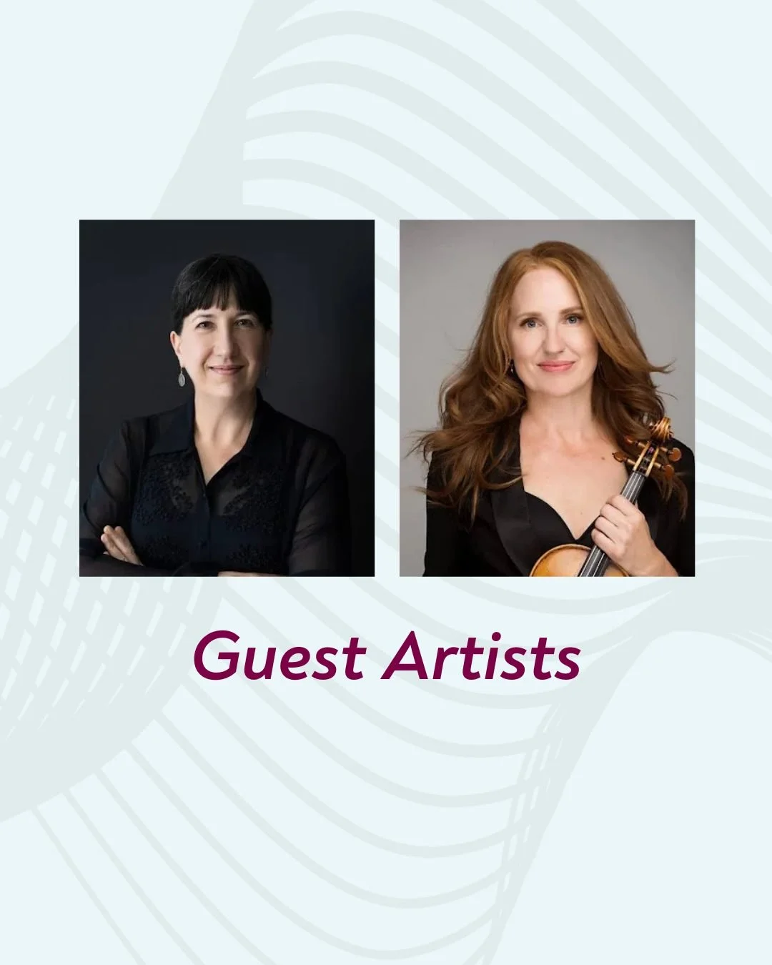 Meet Our Guest Artists! We&rsquo;re excited to welcome Nancy Ives, the composer behind Immortal Beloved, and Denise Dillenbeck, an extraordinary violinist, to our Season Finale on April 18.

Experience their talent live at the @NumericaPAC.

Learn mo