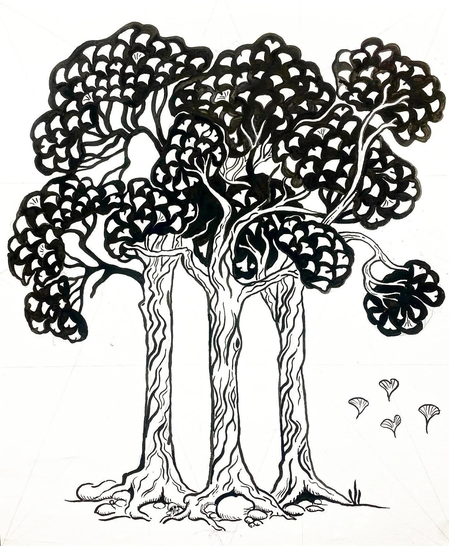 Happy Birthday to our graphic designer Elena Rose Payne @paynepics83 with Awdience Design @awdiencedesign . Elena creates our season program booklet and all the graphic themes for our concerts. This is one of the first design sketches created by Elen