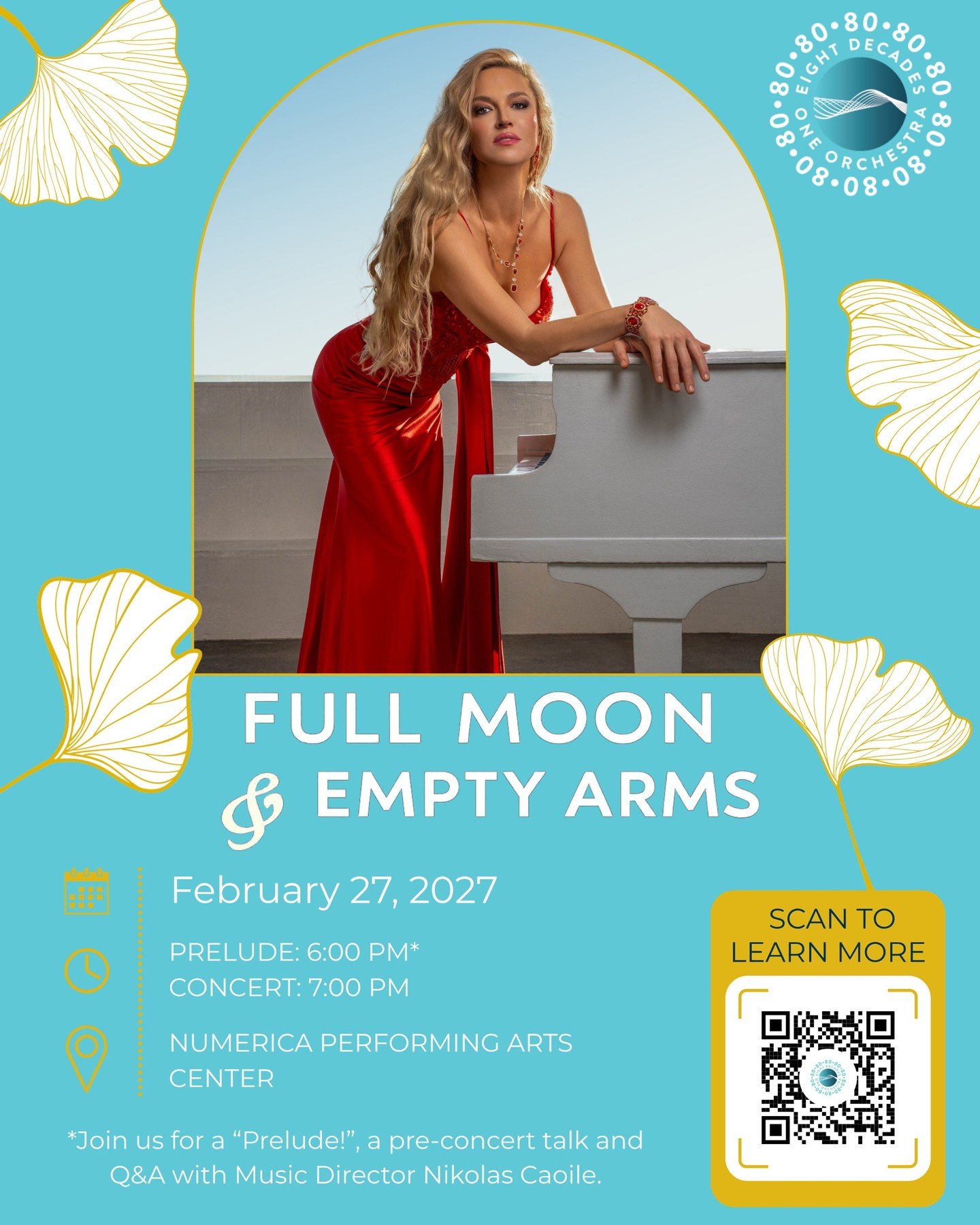 Experience an evening filled with sweeping melodies, powerful emotion, and breathtaking virtuosity with Full Moon &amp; Open Arms. 🎹✨

Tchaikovsky&rsquo;s vibrant Symphony No. 2, rich with Ukrainian folk melodies, shares the stage with Rachmaninoff&