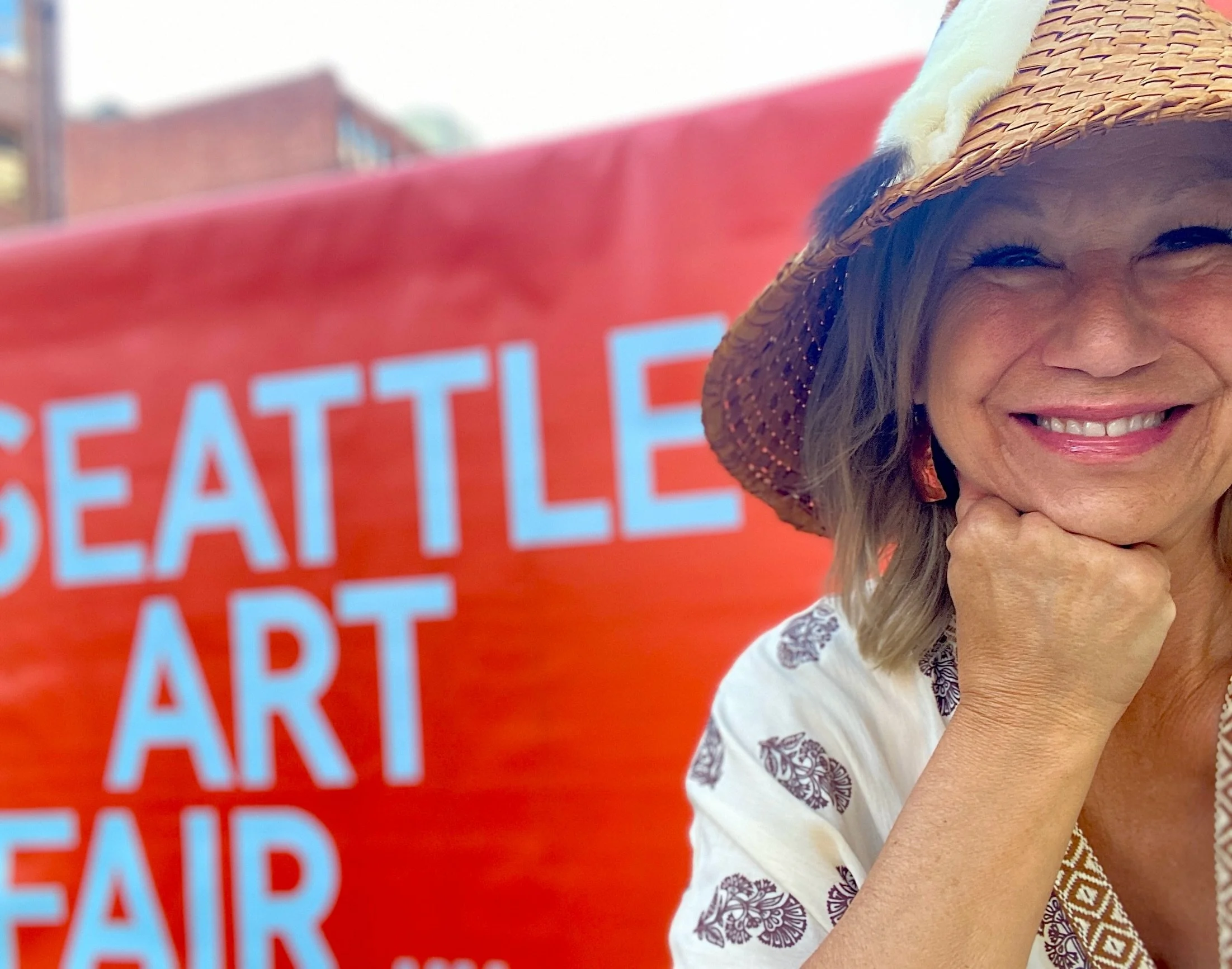Please welcome Nena Howell @nenahowell and Michelle Wagner @gardenartist58 , selected artists of the @ncwartsalliance, joining us this Saturday night for a pop up art exhibition at the lower lobby of the Numerica PAC. 

Nena Howell creates contempora