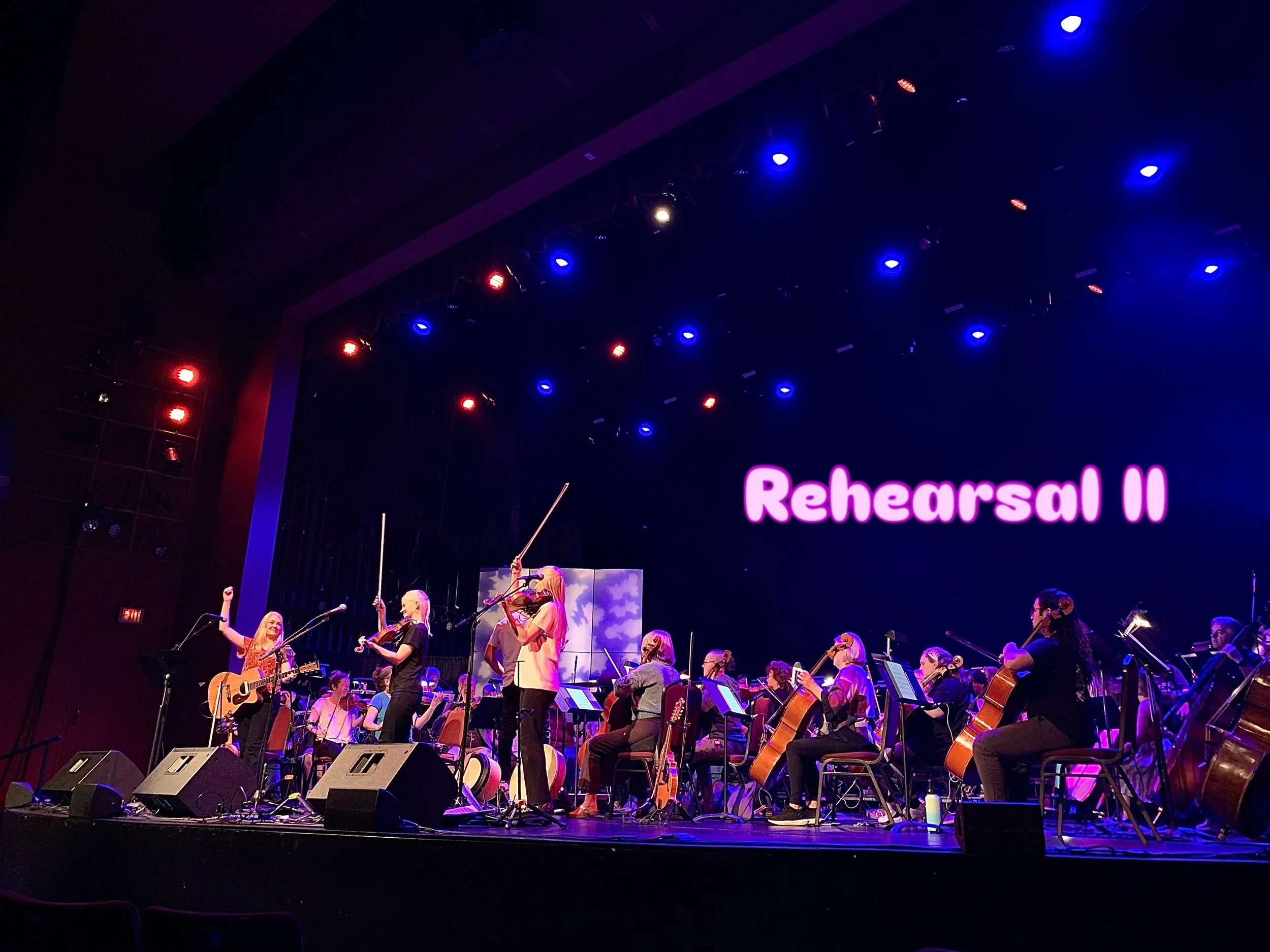 Rehearsal II is in the books.
Tomorrow morning the doors are open. Join us Saturday at 10:00 a.m. at the Numerica PAC and watch the final touches come together before the evening performance. All are welcome. 

#openrehearsal #wenatcheewa #eastwenatc