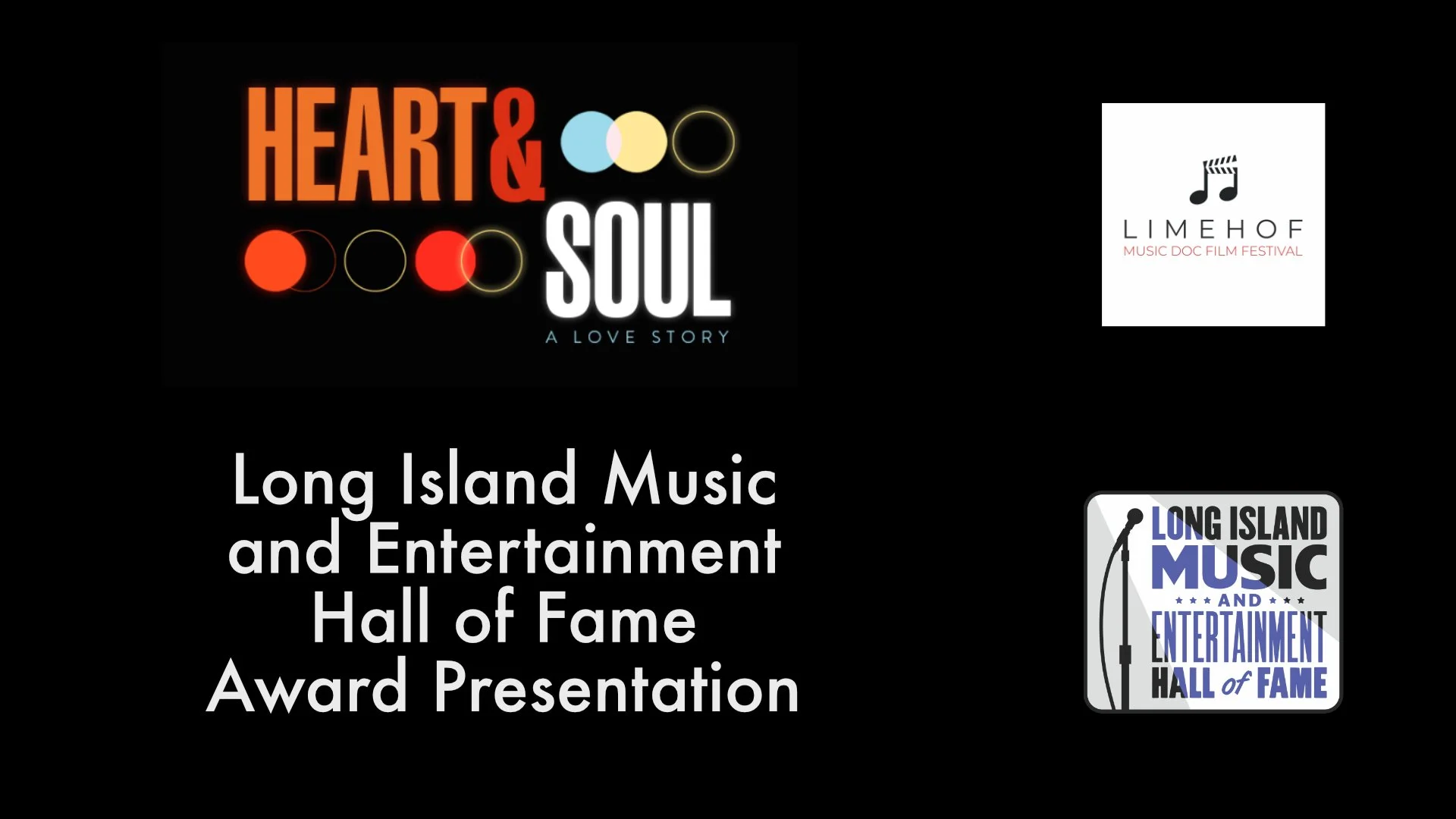 Long Island Music and Entertainment Hall of Fame Award Presentation