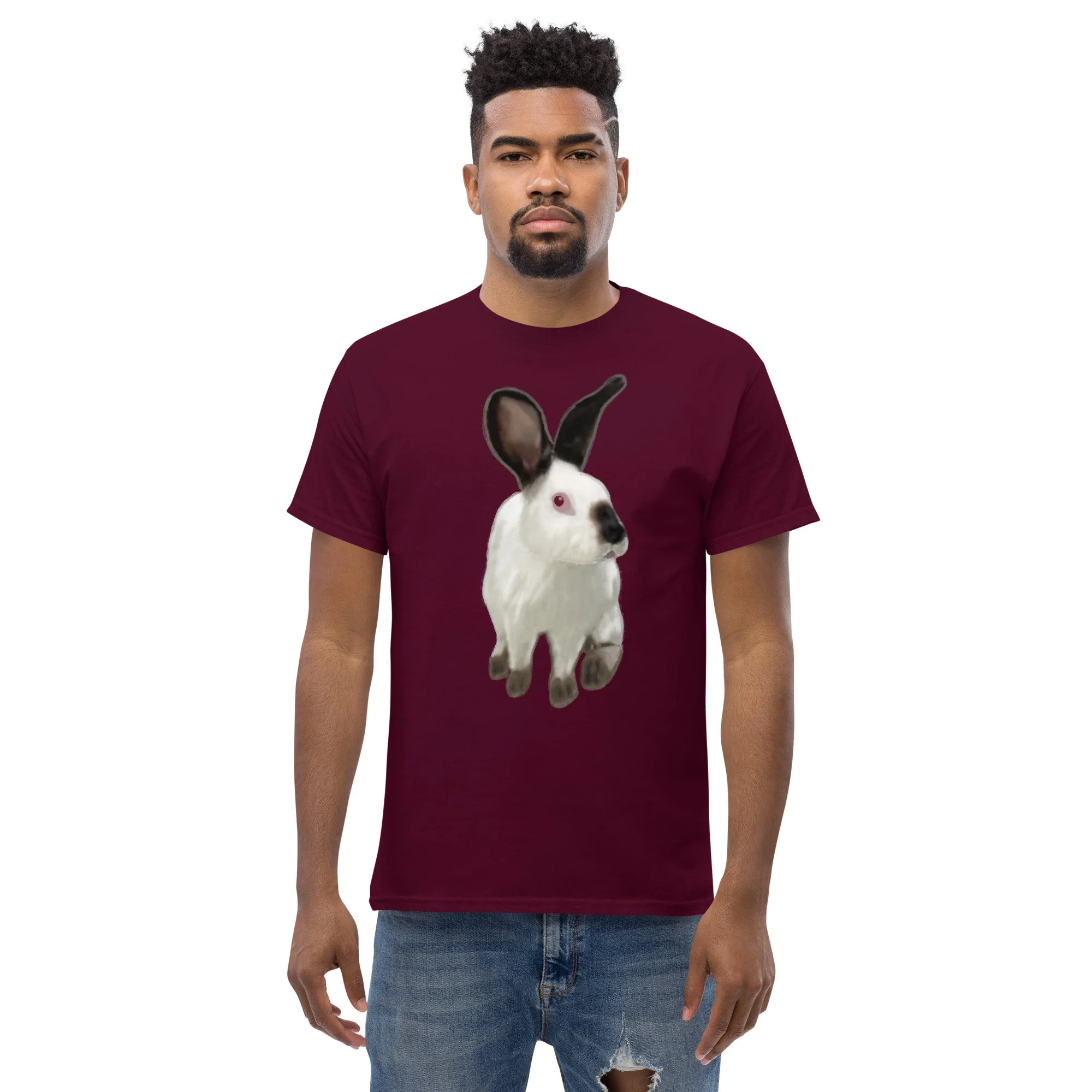 unisex-classic-tee-maroon-front-6737c0d51ada1.jpg