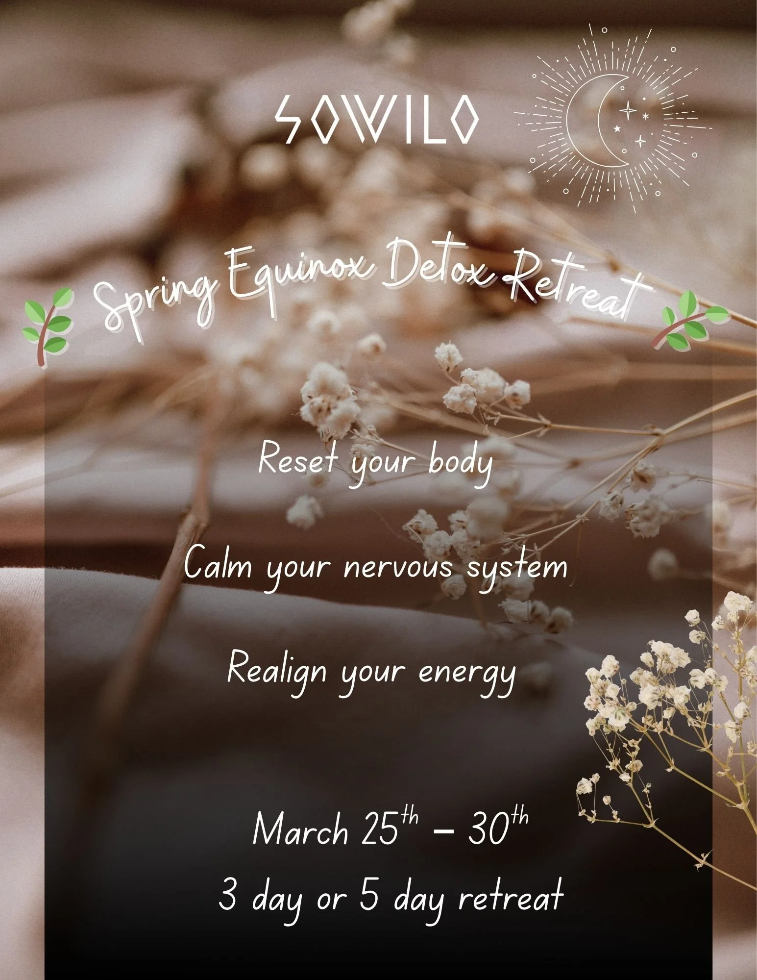 Spring Equinox Detox Retreat 