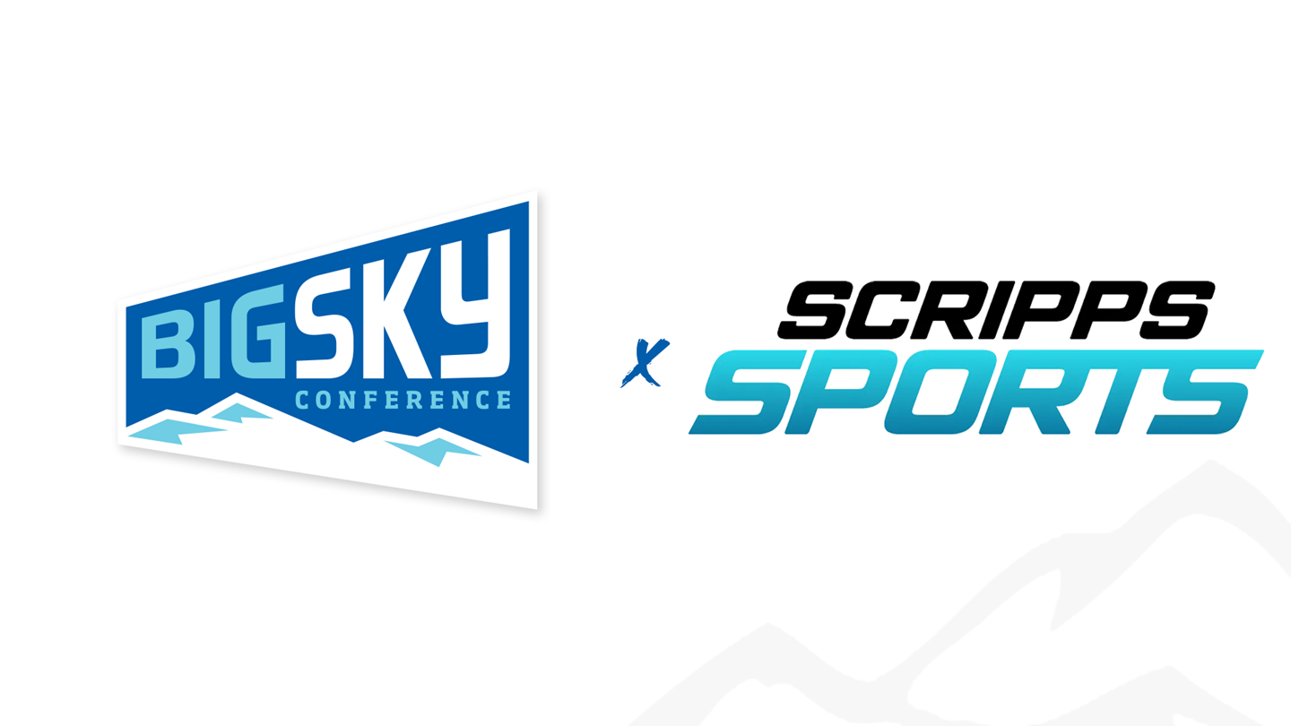 Logos of Big Sky Conference and Scripps Sports with a white background.