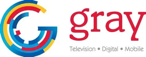 Google logo with the word 'gray' and the text 'Television, Digital, Mobile' below.