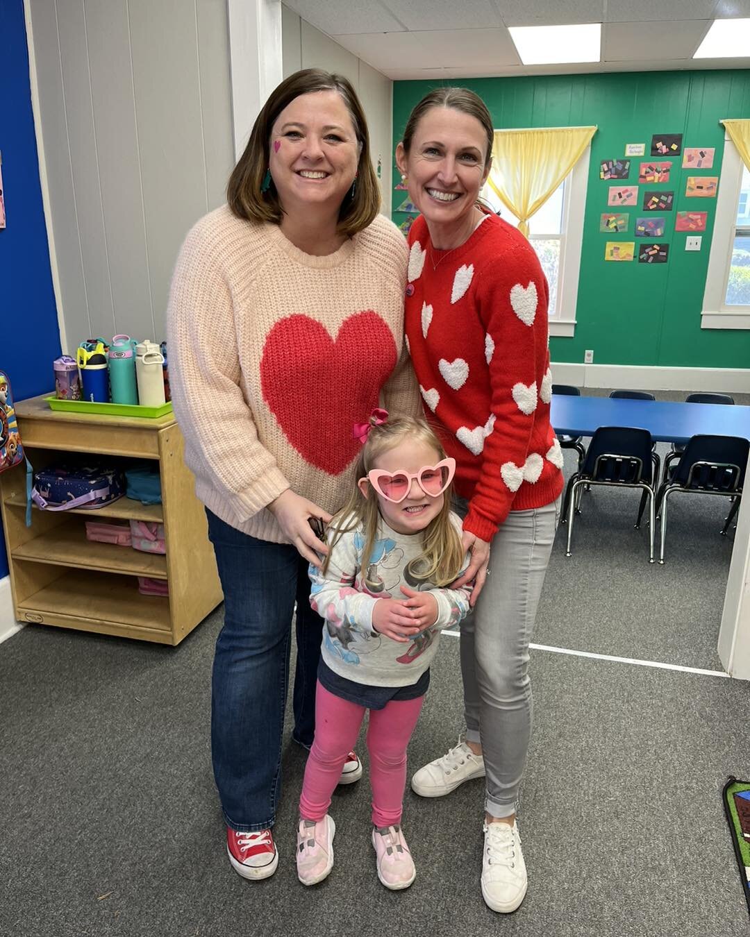 We were all smiles today as we celebrated  Valentine&rsquo;s Day! From face painting to delivering valentines, love and friendship was in the air. #playingislearning