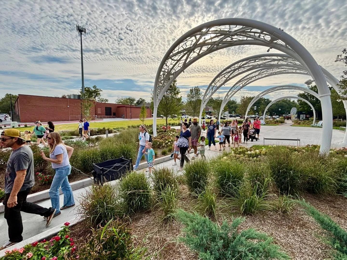 We had a wonderful time on our first walking field trip to Green Street. We checked out the Farmers Market, made our own city, enjoyed story times and played on the new playground. Thank you to our community who always goes above and beyond for our p