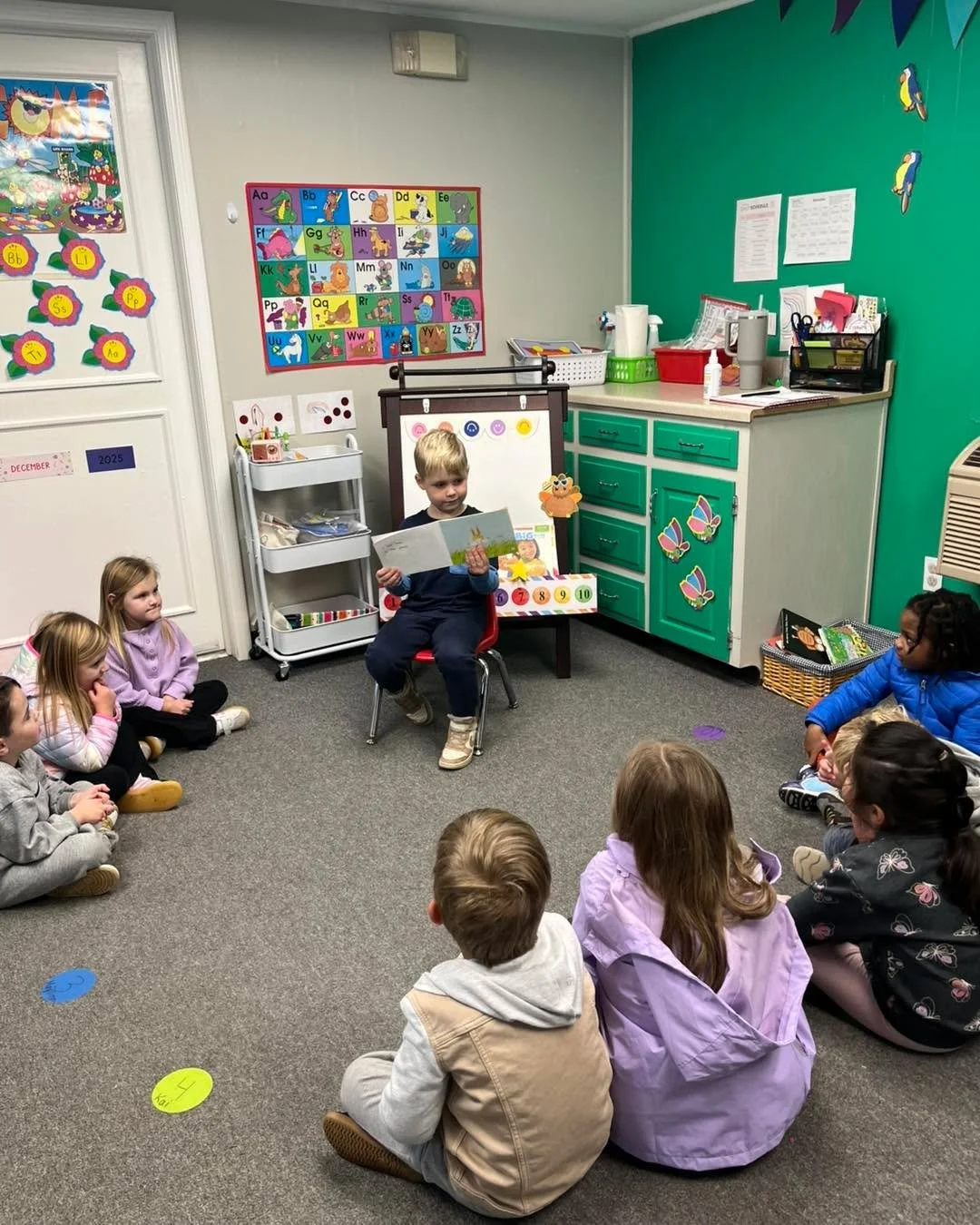 We love when our former students come back and read to us! It&rsquo;s extra special when your sisters are in the class you&rsquo;re reading to. Nice job Jack! We are so proud of you! 💕