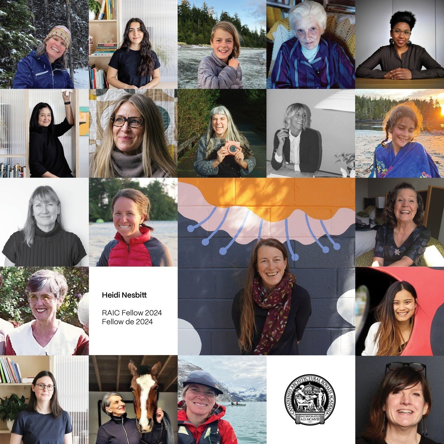 Today we're celebrating Heidi and honouring all the daughters, mothers, grandmothers, aunts, sisters, friends, colleagues and mentors (including many more not pictured here) that have supported and inspired her on her journey as an architect ❤️⁠
⁠
He