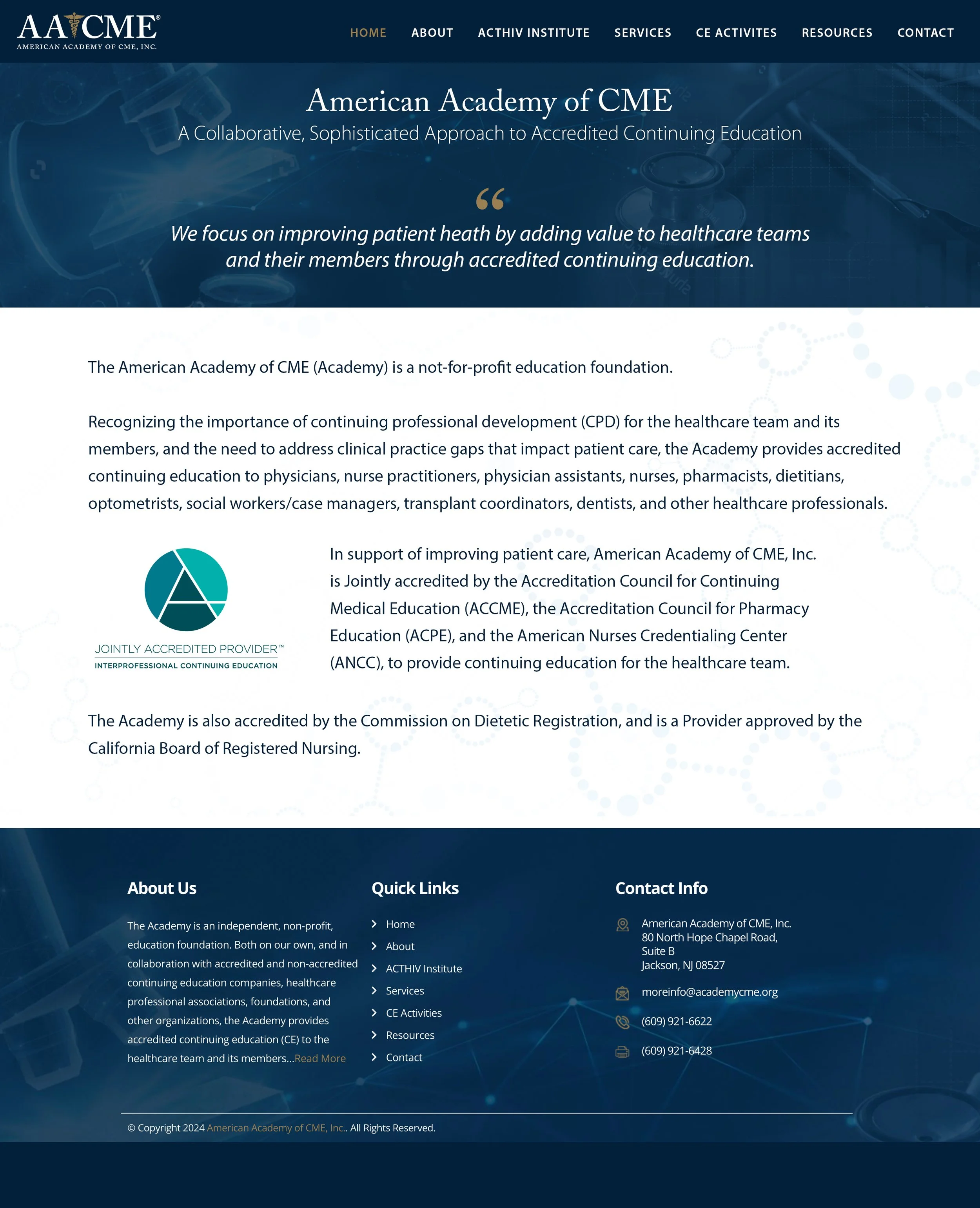 American Academy of Continuing Medical Education