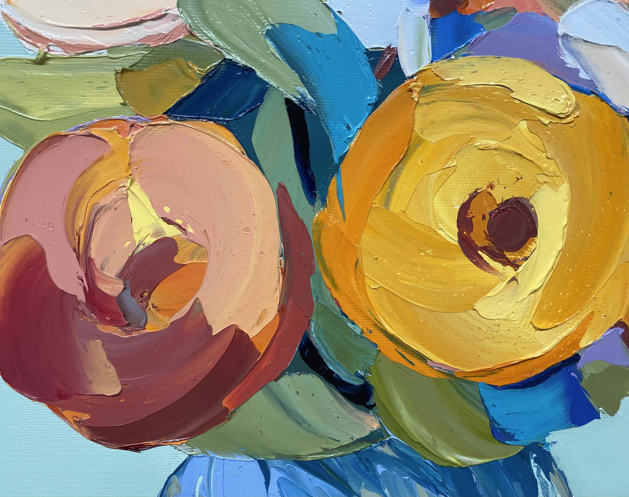 Connor J Doyle_Blue Vase And Flowers_Flower Close Up.jpg