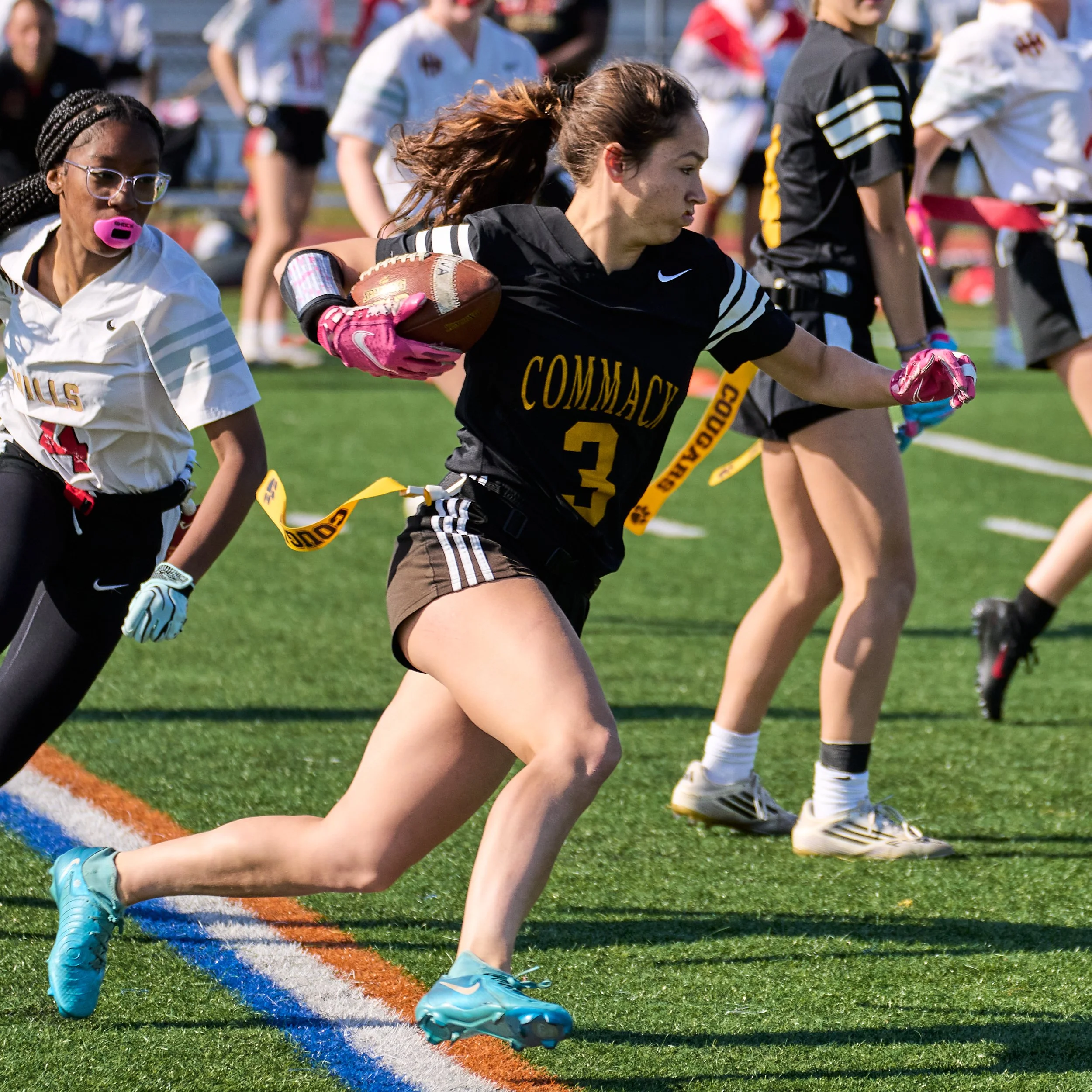 Commack High School Varsity Flag Football vs. Half Hollow Hills - Senior Day
