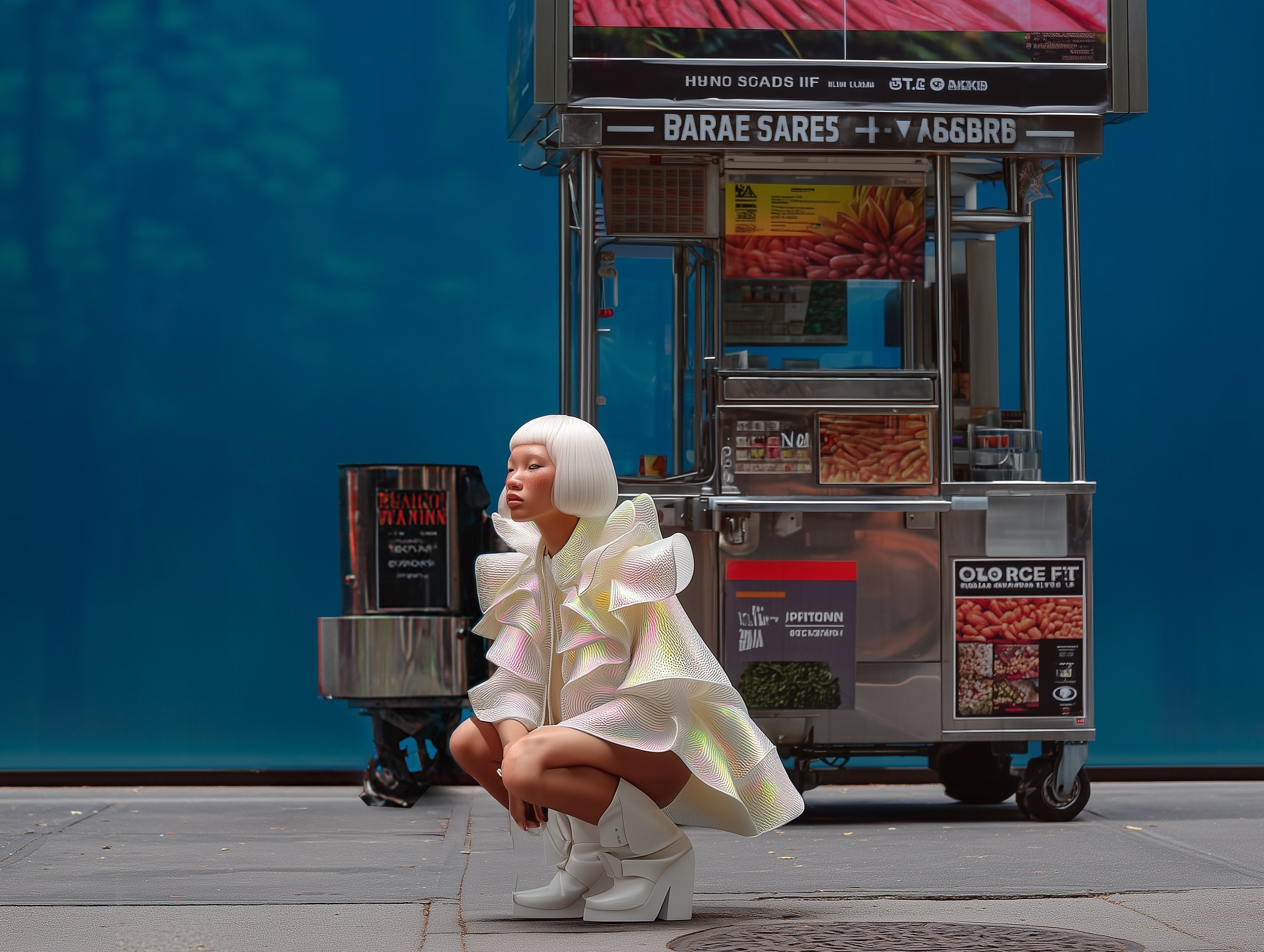 A futuristic muse