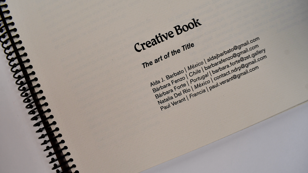 Creative Book - La Purga del Artificio