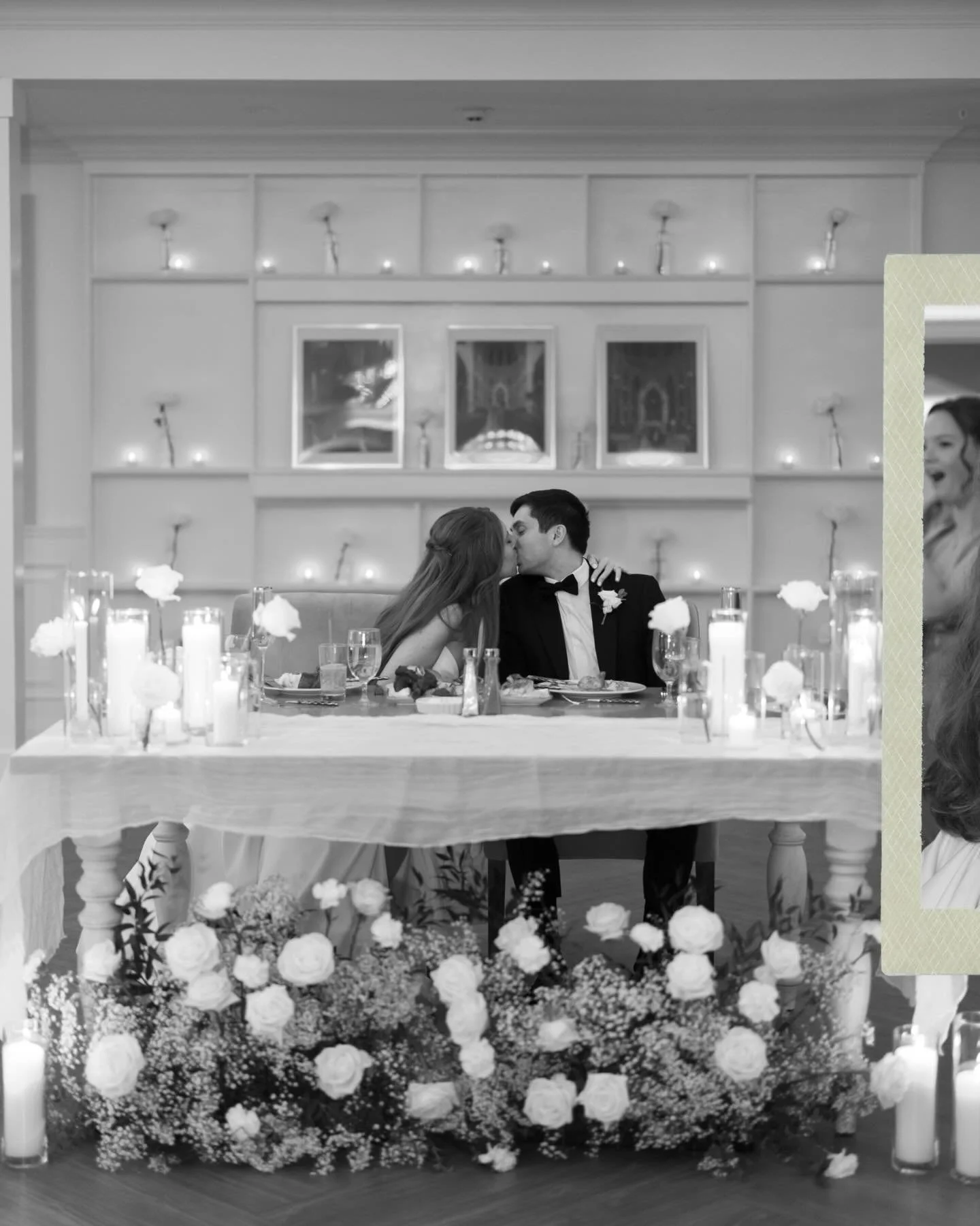 B&amp;W details from Krystal &amp; Austin&rsquo;s November wedding 🤍

📸: @jenoceanaphotography 
💐: @thistlebeeflorist 
🍰: @calandrasbakery 

#njwedding #wedding #weddingdetails #njbride #newjersey